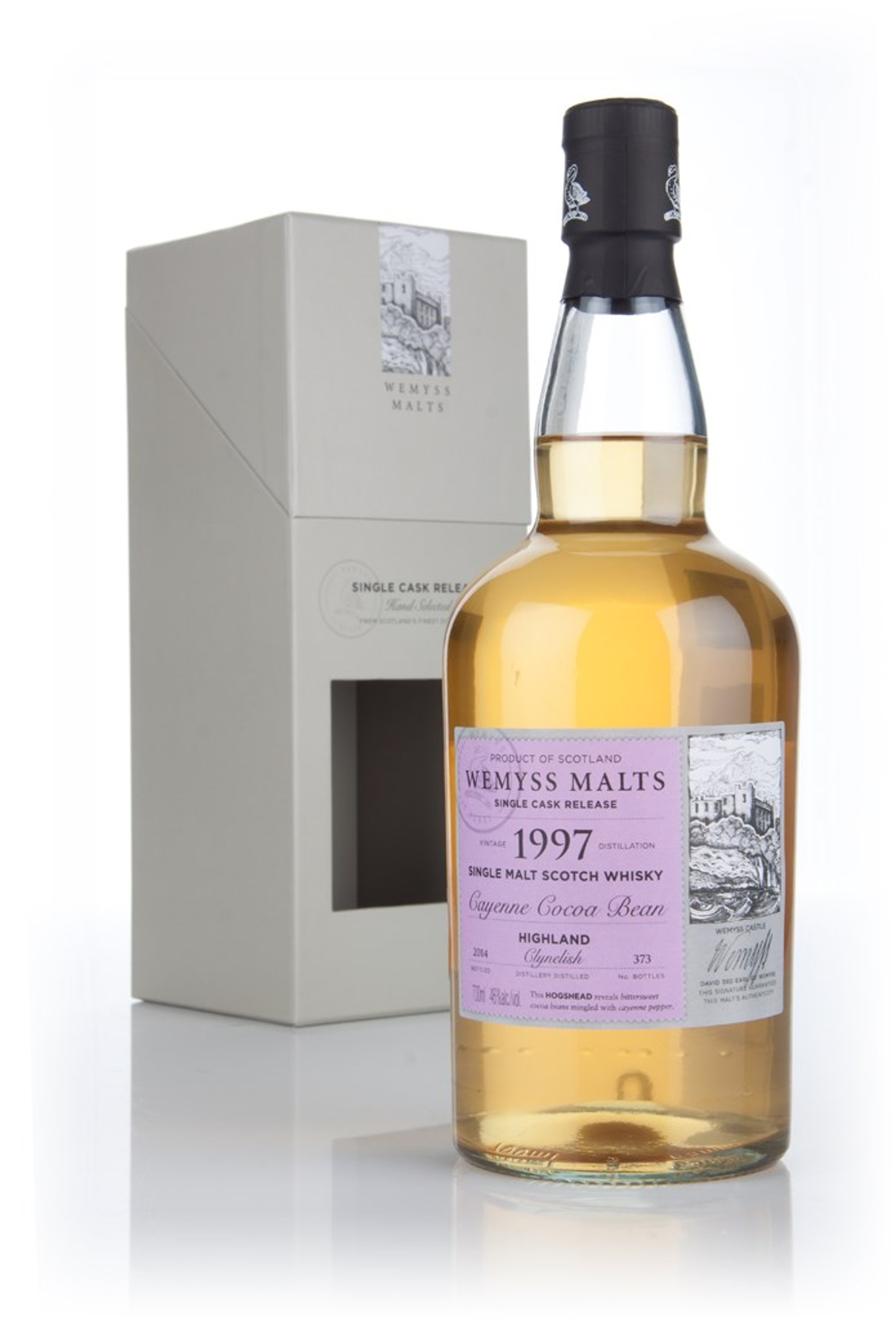 Cayenne Cocoa Bean 1997 - Wemyss Malts (Clynelish) 70cl