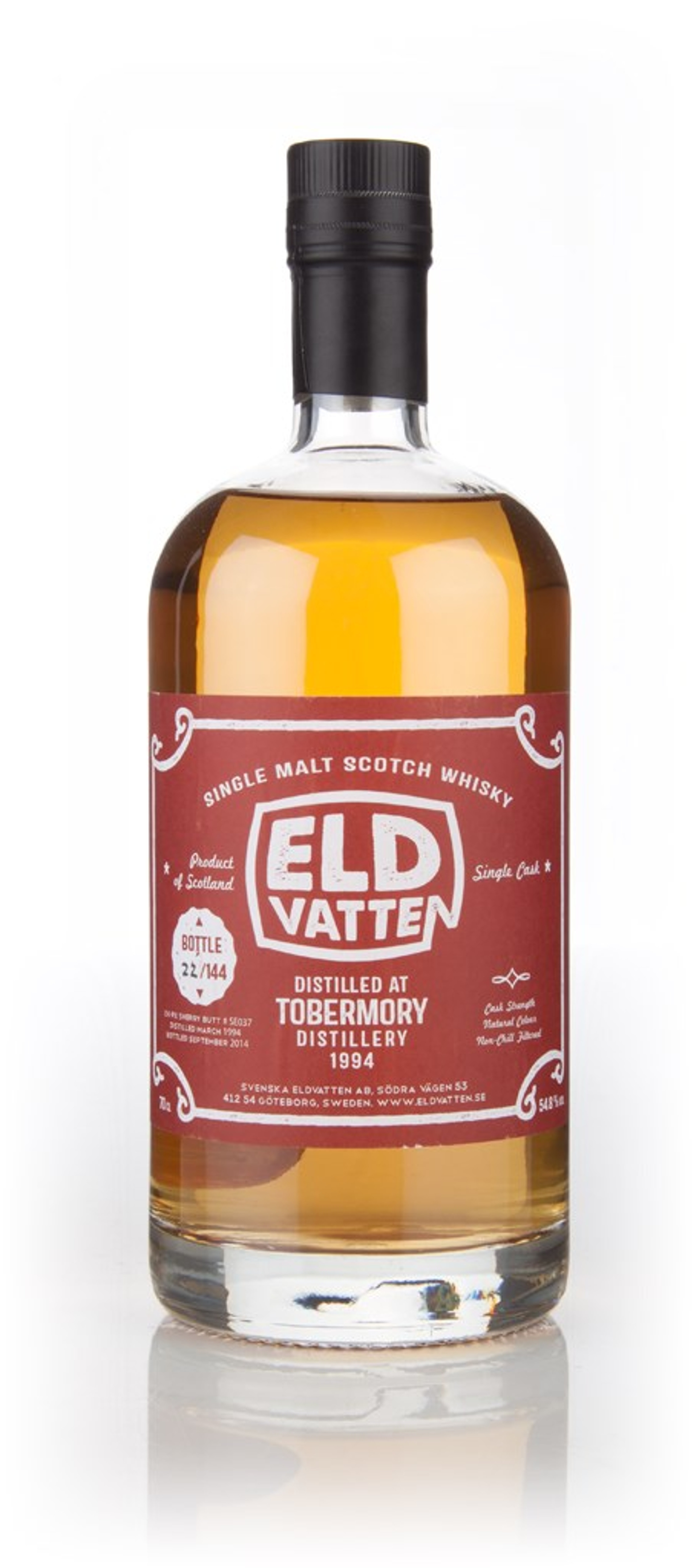 Tobermory 20 Year Old 1994 (cask SE037) - Svenska Eldvatten 70cl