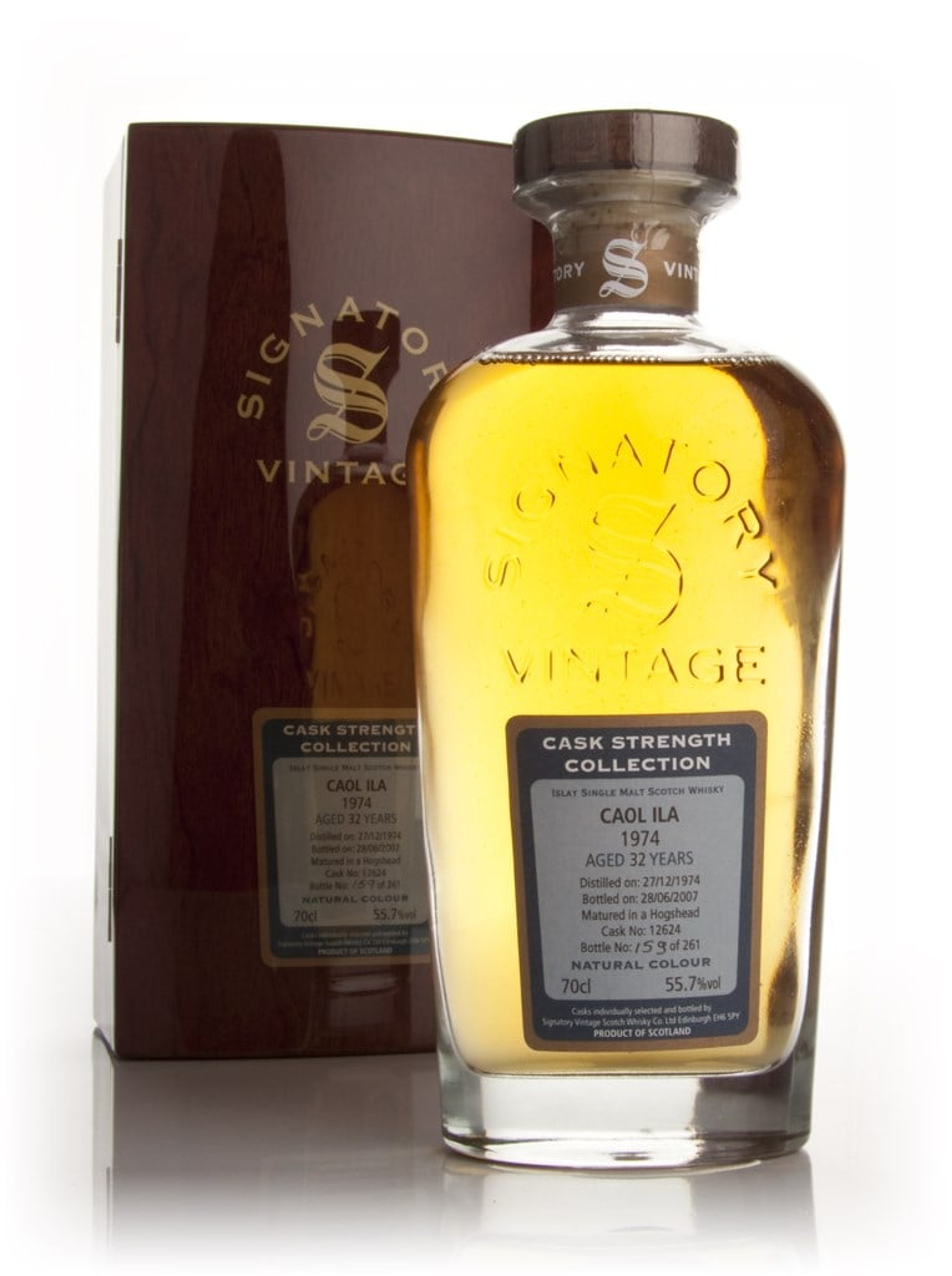 Caol Ila 32 Year Old 1974 - Cask Strength Collection Rare Reserve (Signatory) 70cl