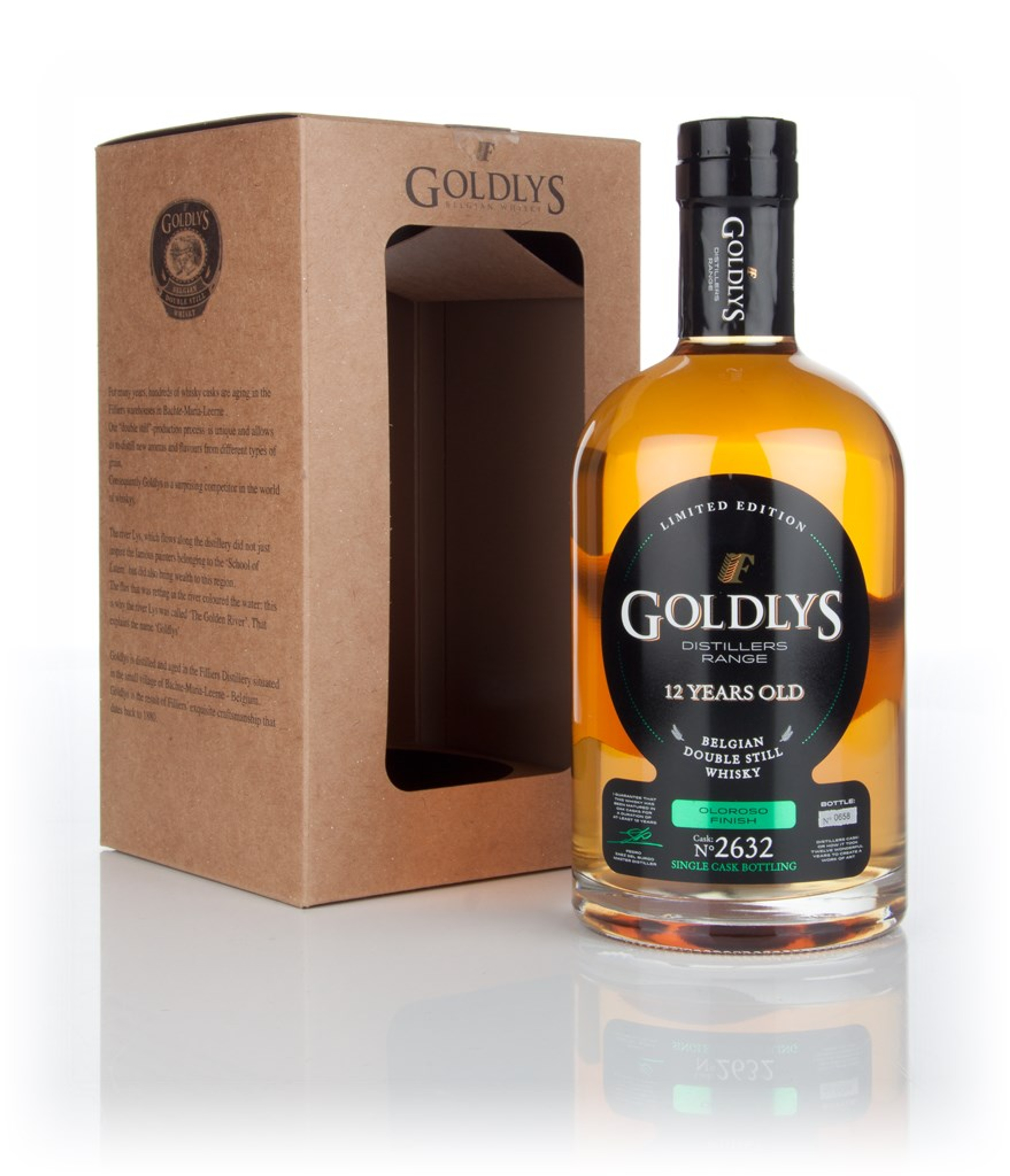 Goldlys 12 Year Old Oloroso Cask Finish (cask 2632) - Distillers Range 70cl