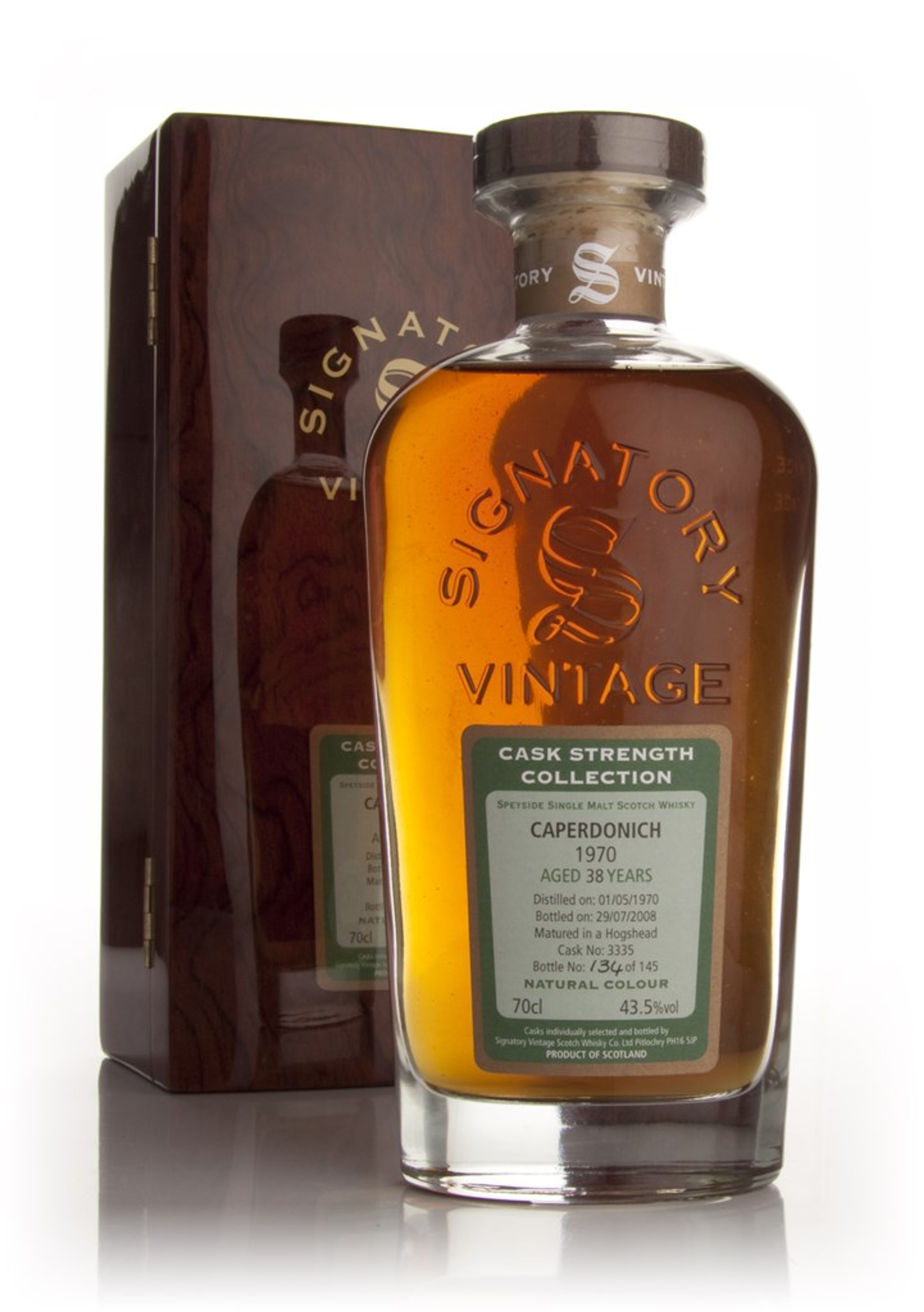 Caperdonich 38 Year Old 1970 - Cask Strength Collection Rare Reserve (Signatory) 70cl