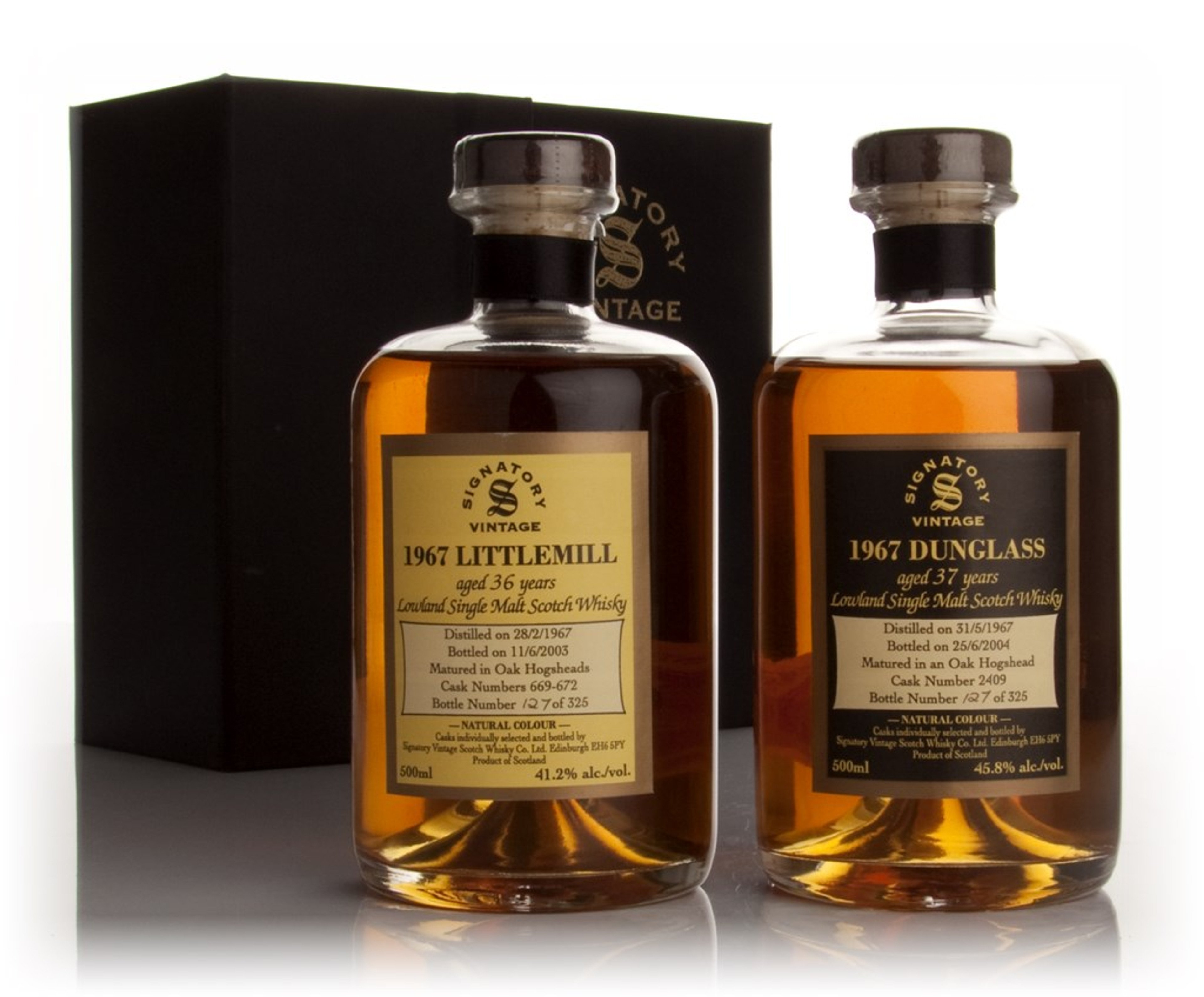 Dunglass and Littlemill 1967 (Signatory) 100cl