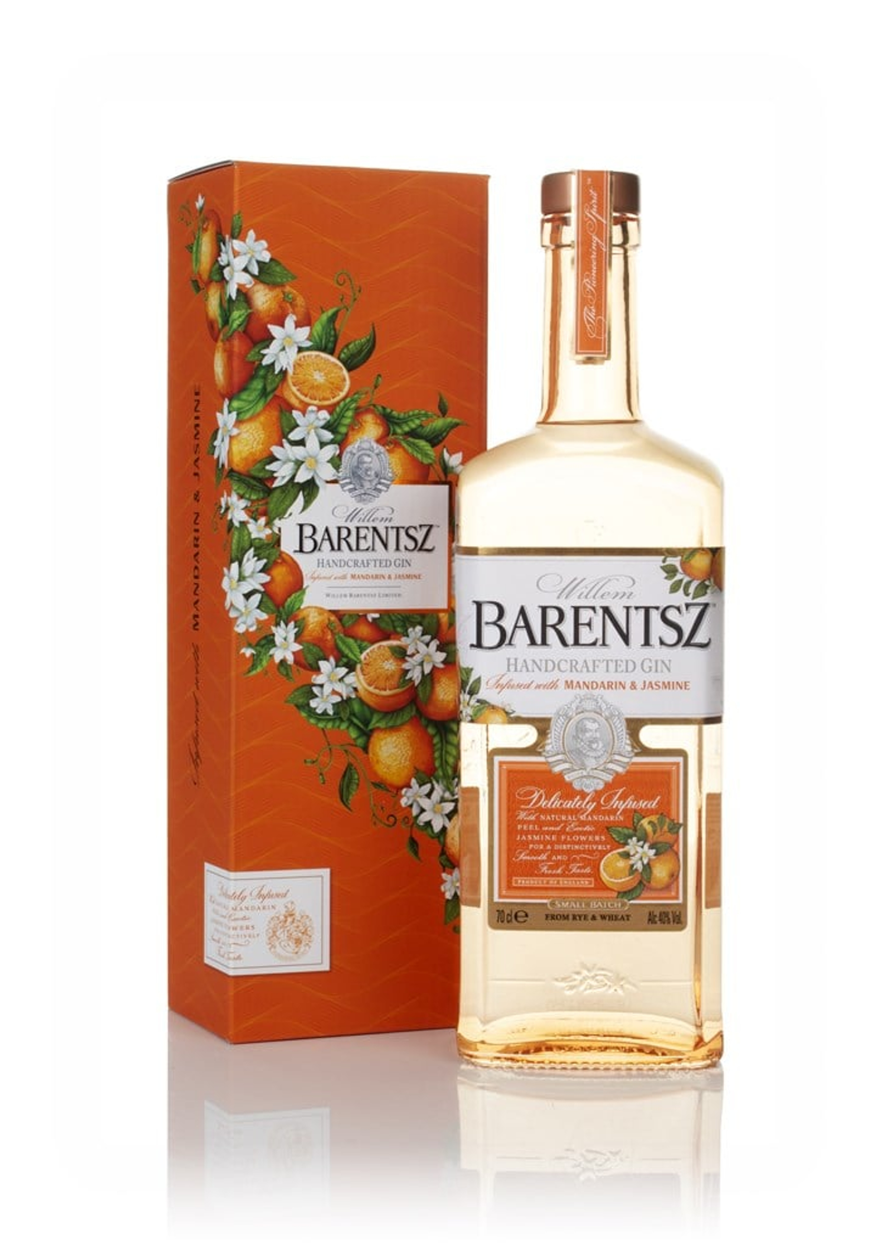 Willem Barentsz Mandarin & Jasmine Gin 70cl