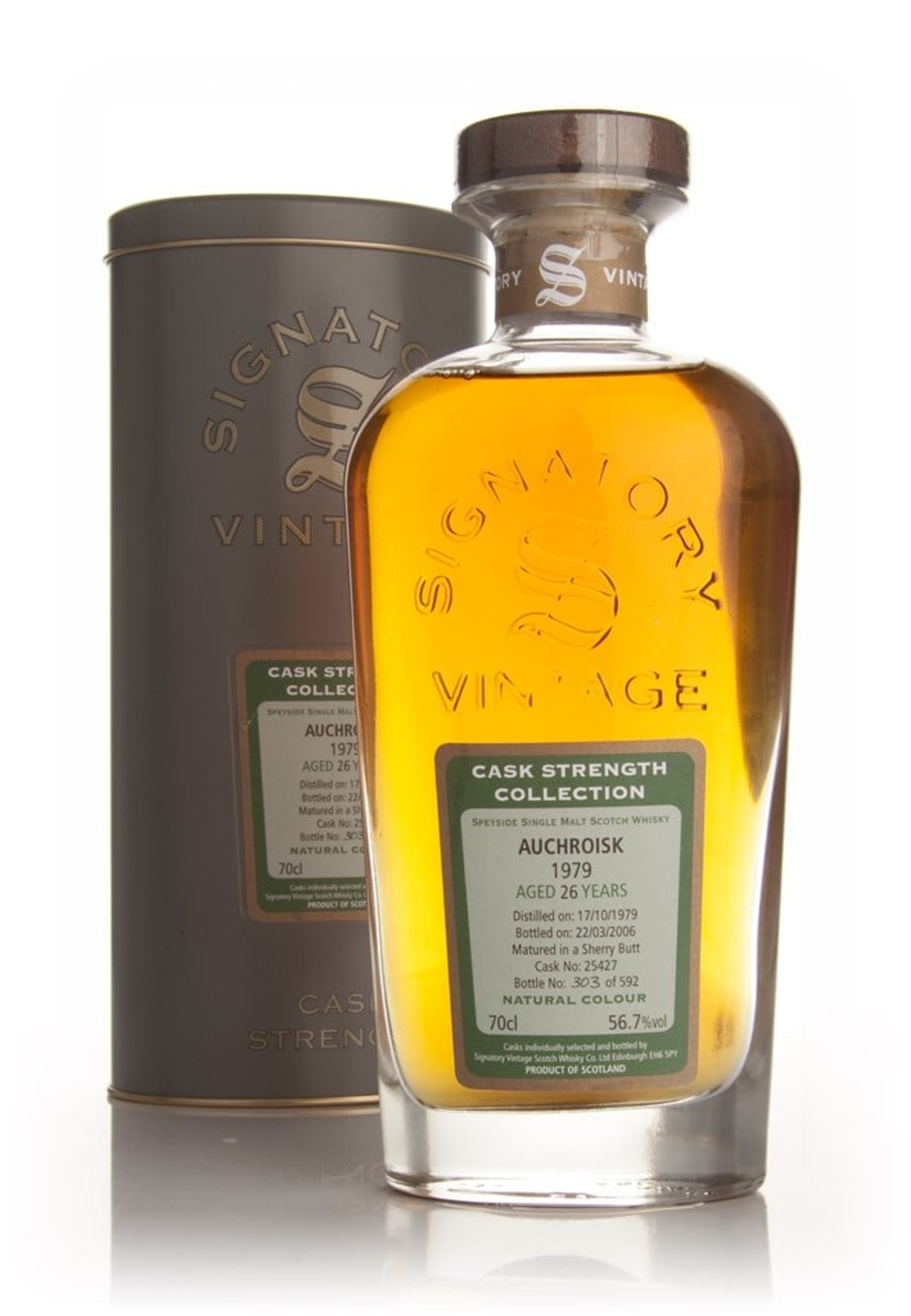 Auchroisk 26 Year Old 1979 - Cask Strength Collection (Signatory) 70cl
