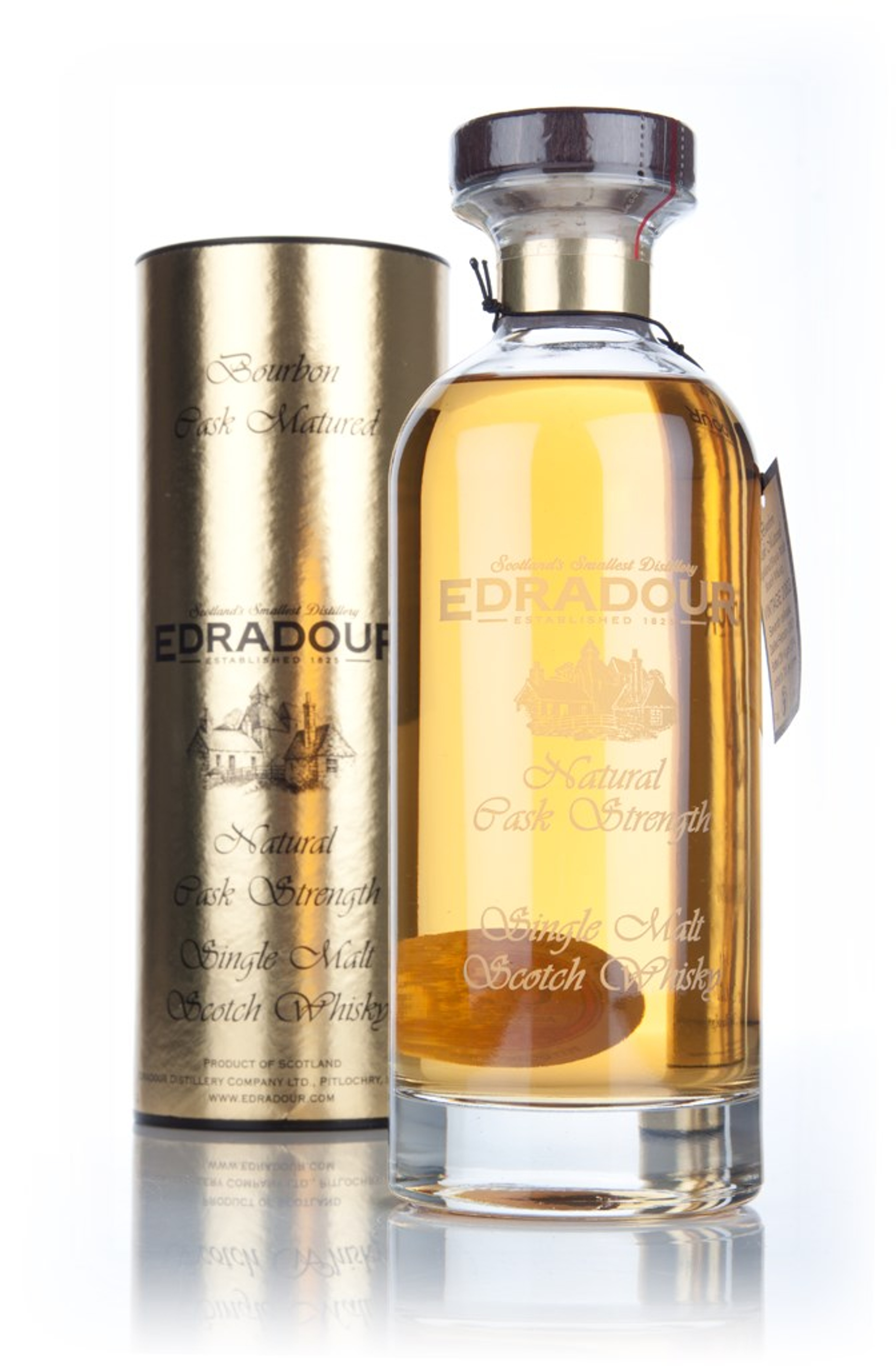 Edradour 2003 (bottled 2014) (7th Release) Bourbon Cask Matured Natural Cask Strength - Ibisco Decanter 70cl