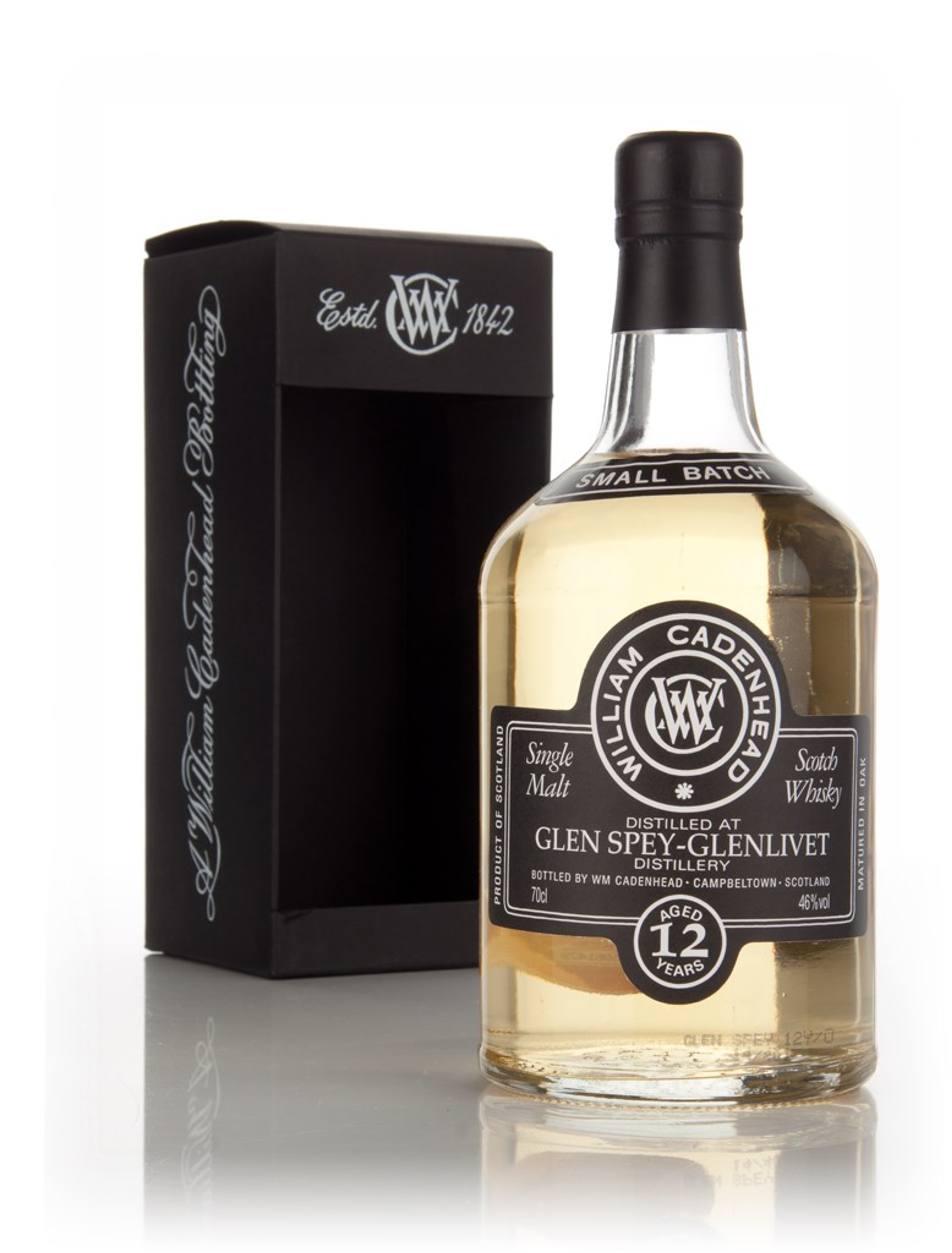 Glen Spey 12 Year Old 2001 - Small Batch (WM Cadenhead) 70cl