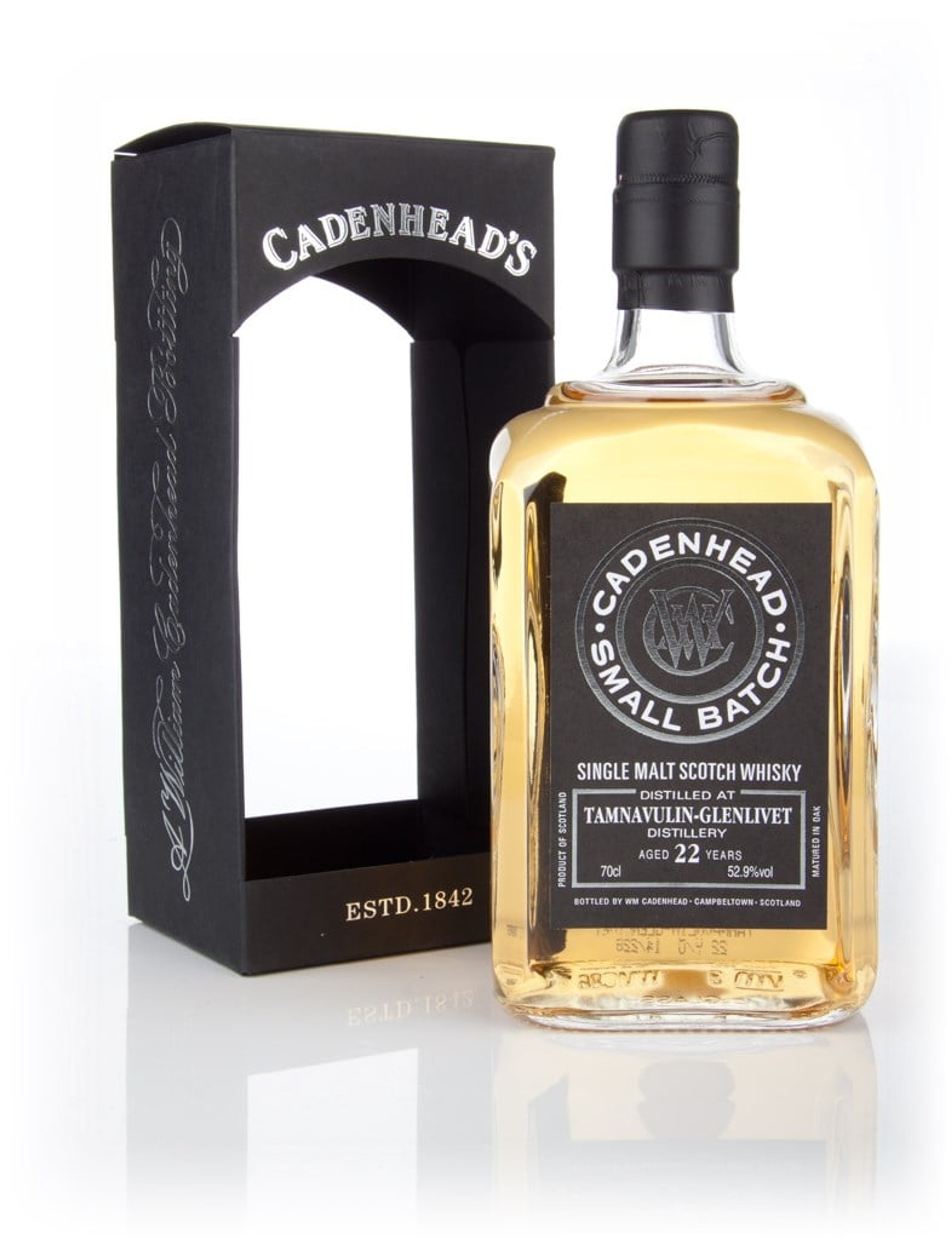 Tamnavulin 22 Year Old 1992 - Small Batch (WM Cadenhead) 70cl