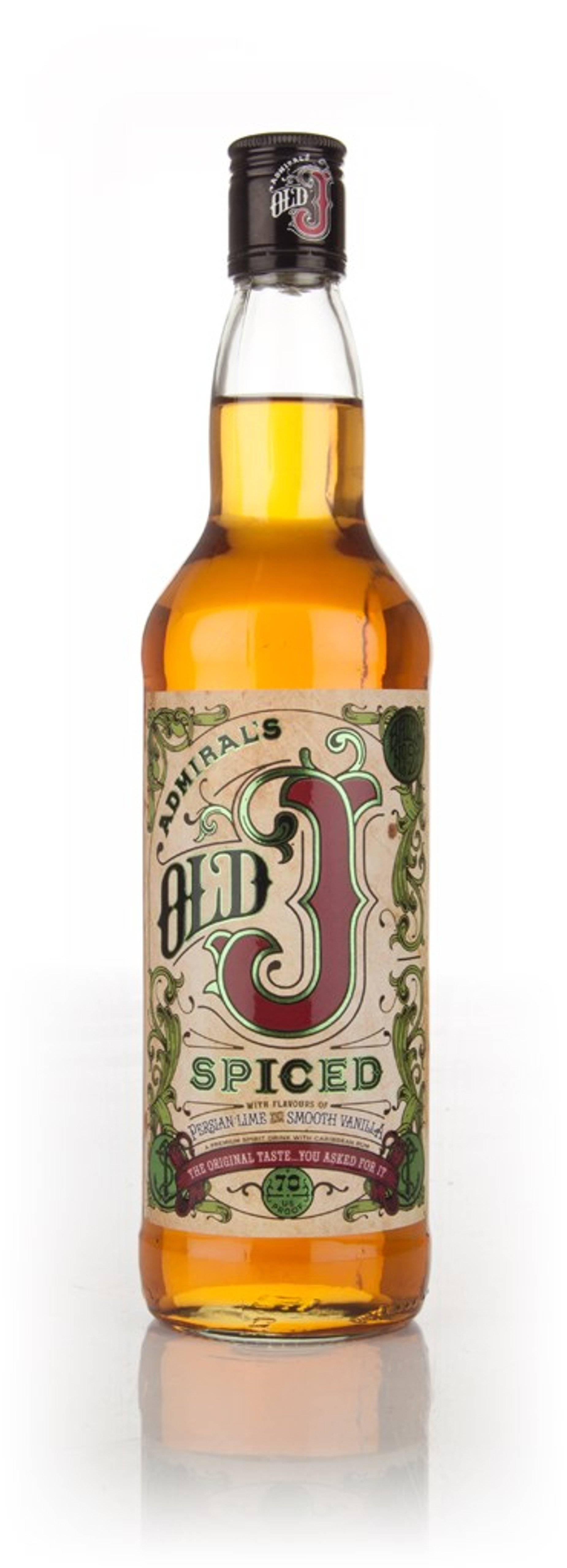 Admiral Vernon's Old J Spiced Rum Spirit Drink 70cl
