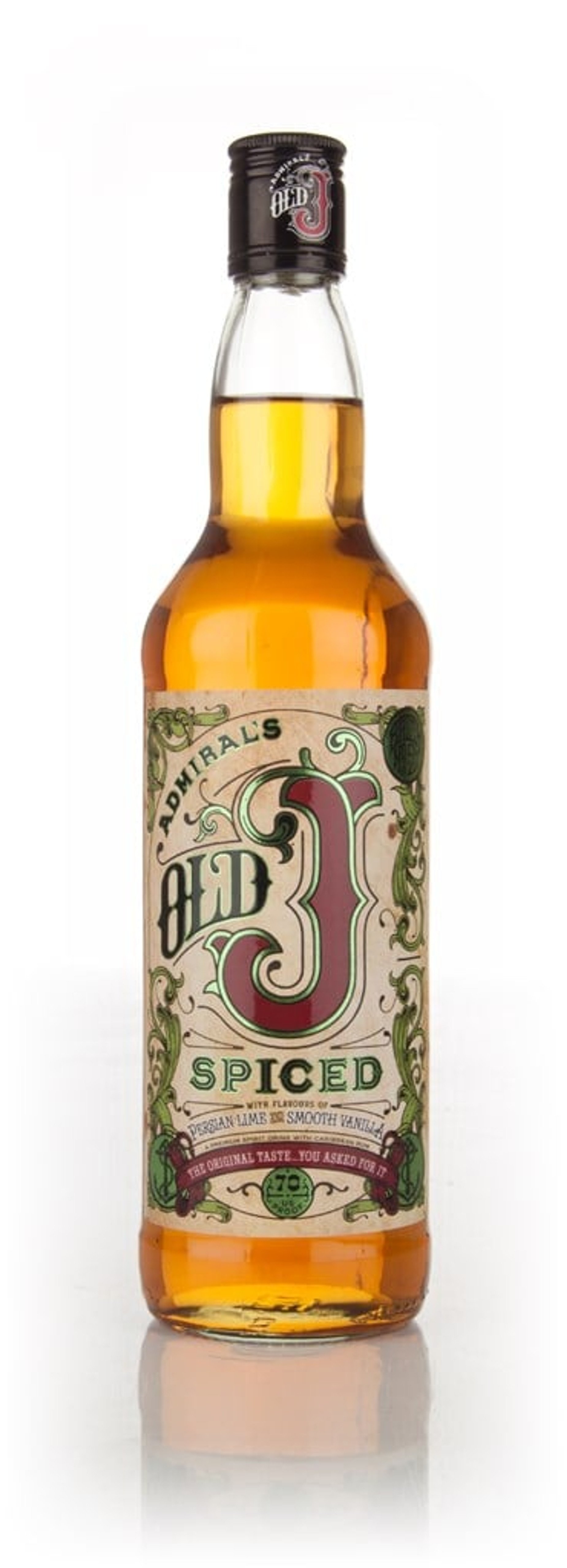Admiral Vernon's Old J Spiced Rum Spirit Drink 70cl