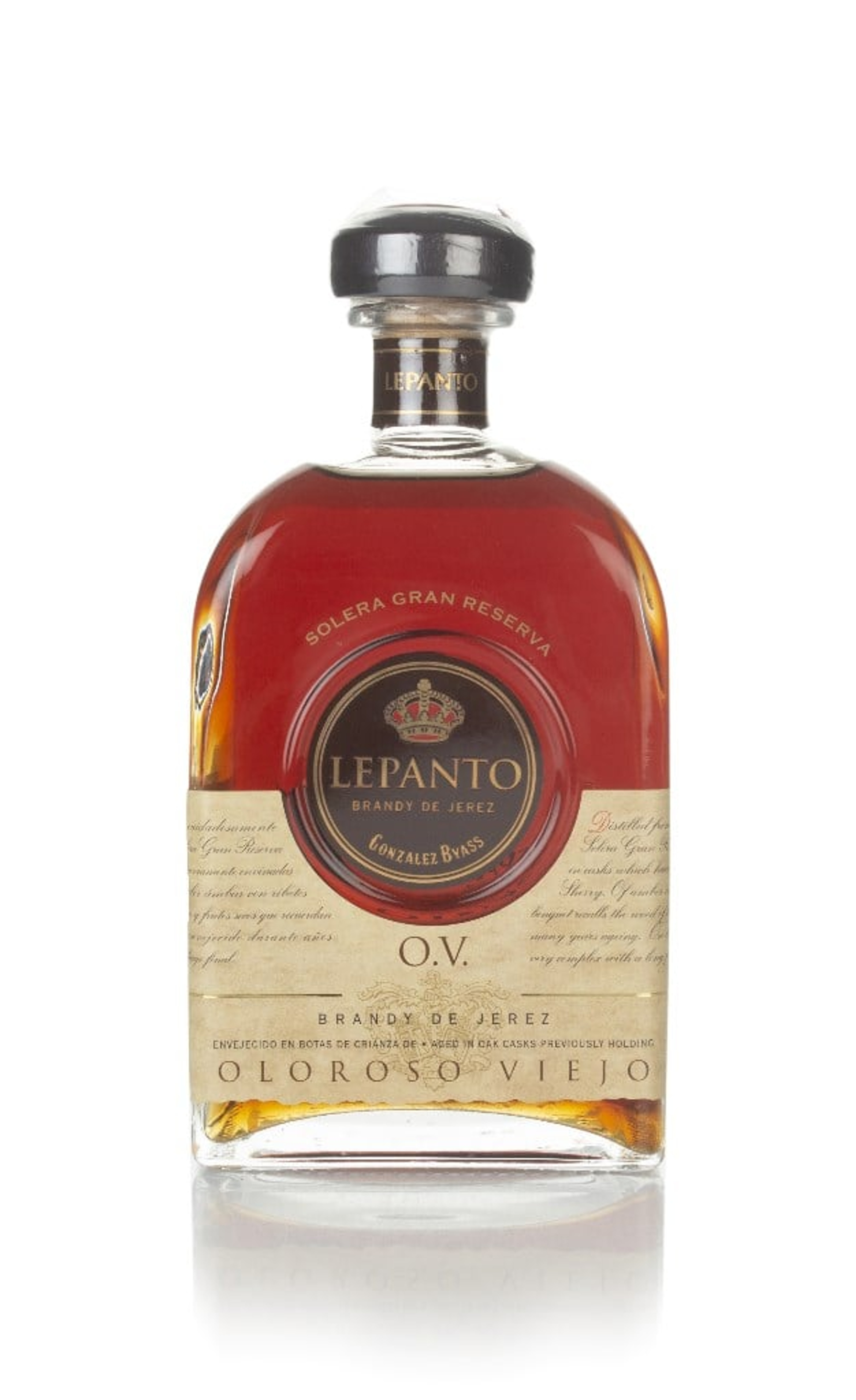 Lepanto Solera Gran Reserva Brandy de Jerez - Oloroso Cask Matured 70cl