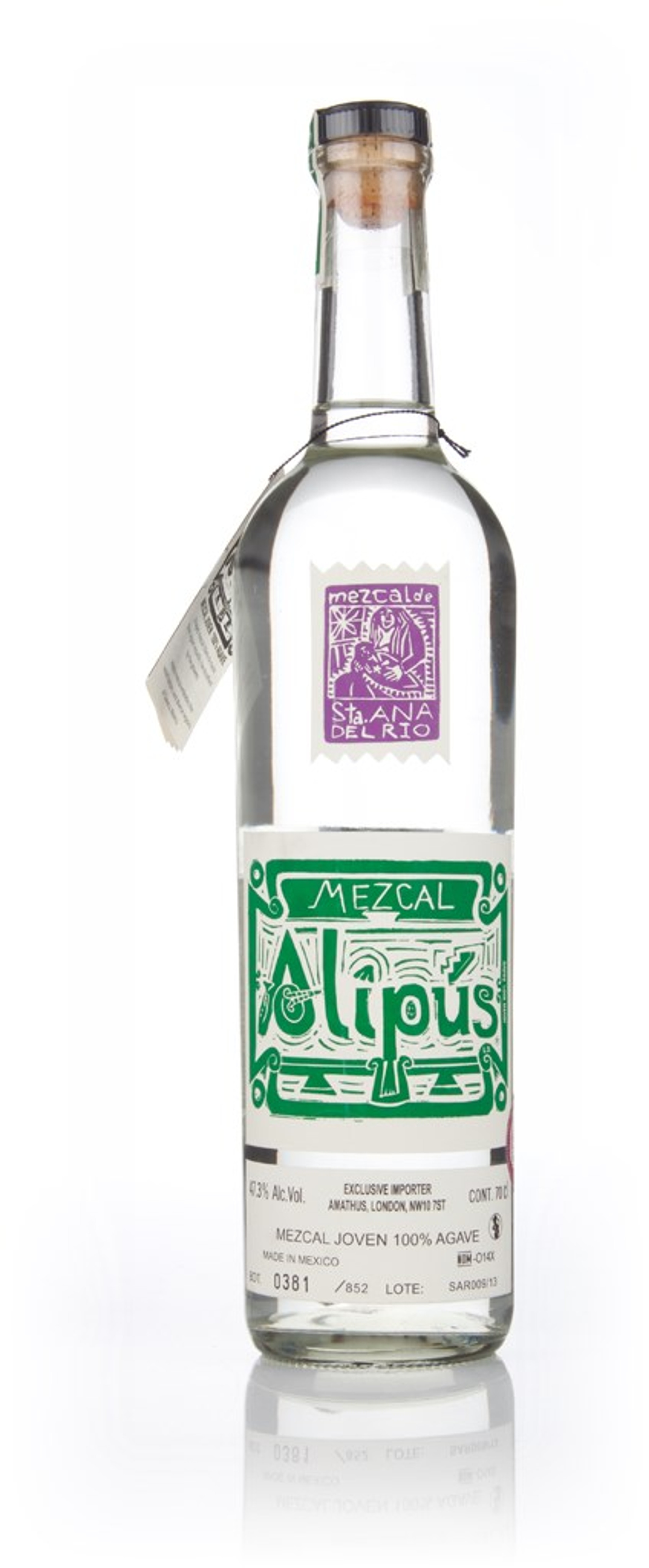 Alipus Santa Ana Del Rio Joven Mezcal (47.3%) 70cl