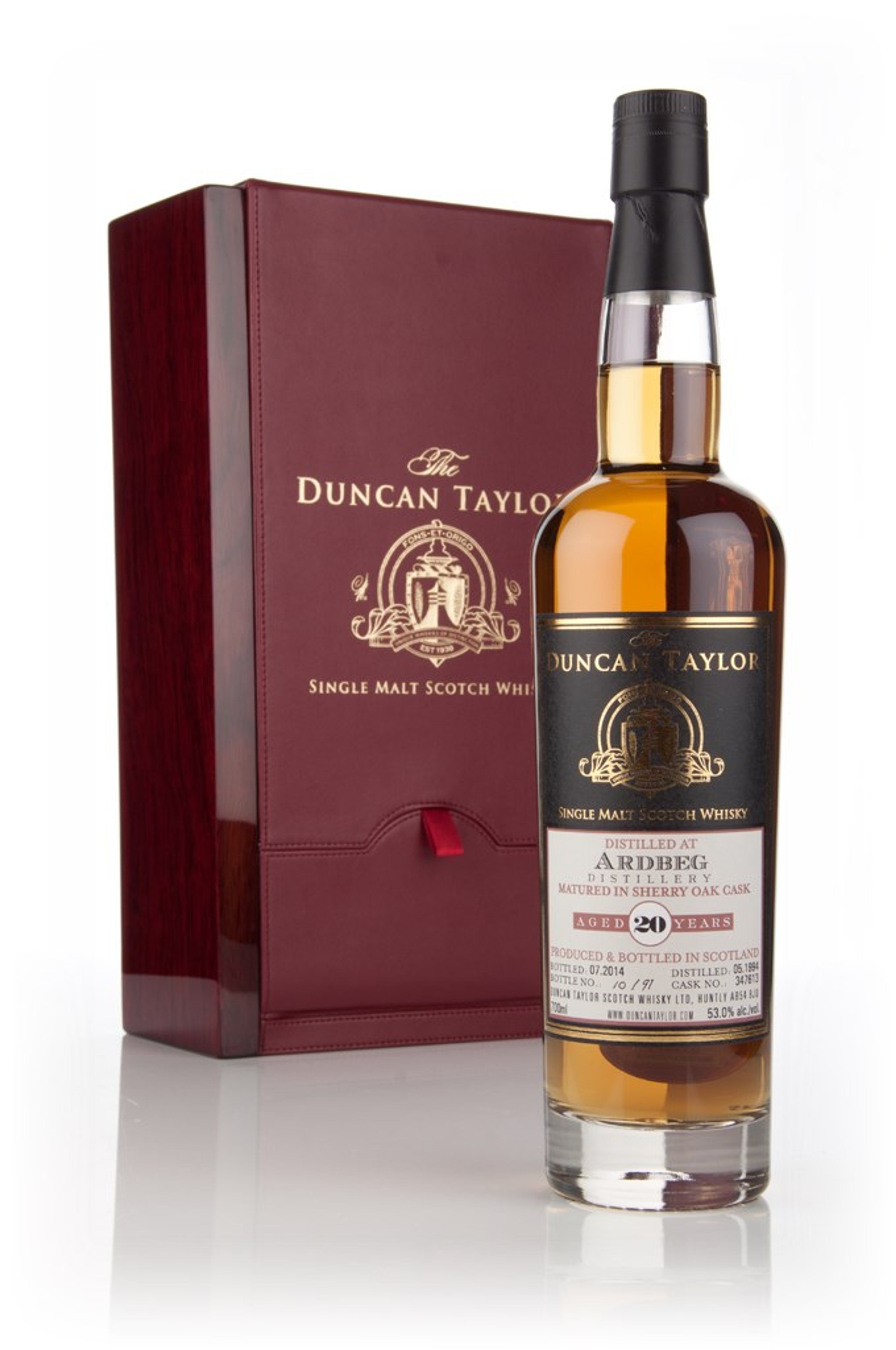 Ardbeg 20 Year Old 1994 (cask 347613) - The Duncan Taylor Single 70cl