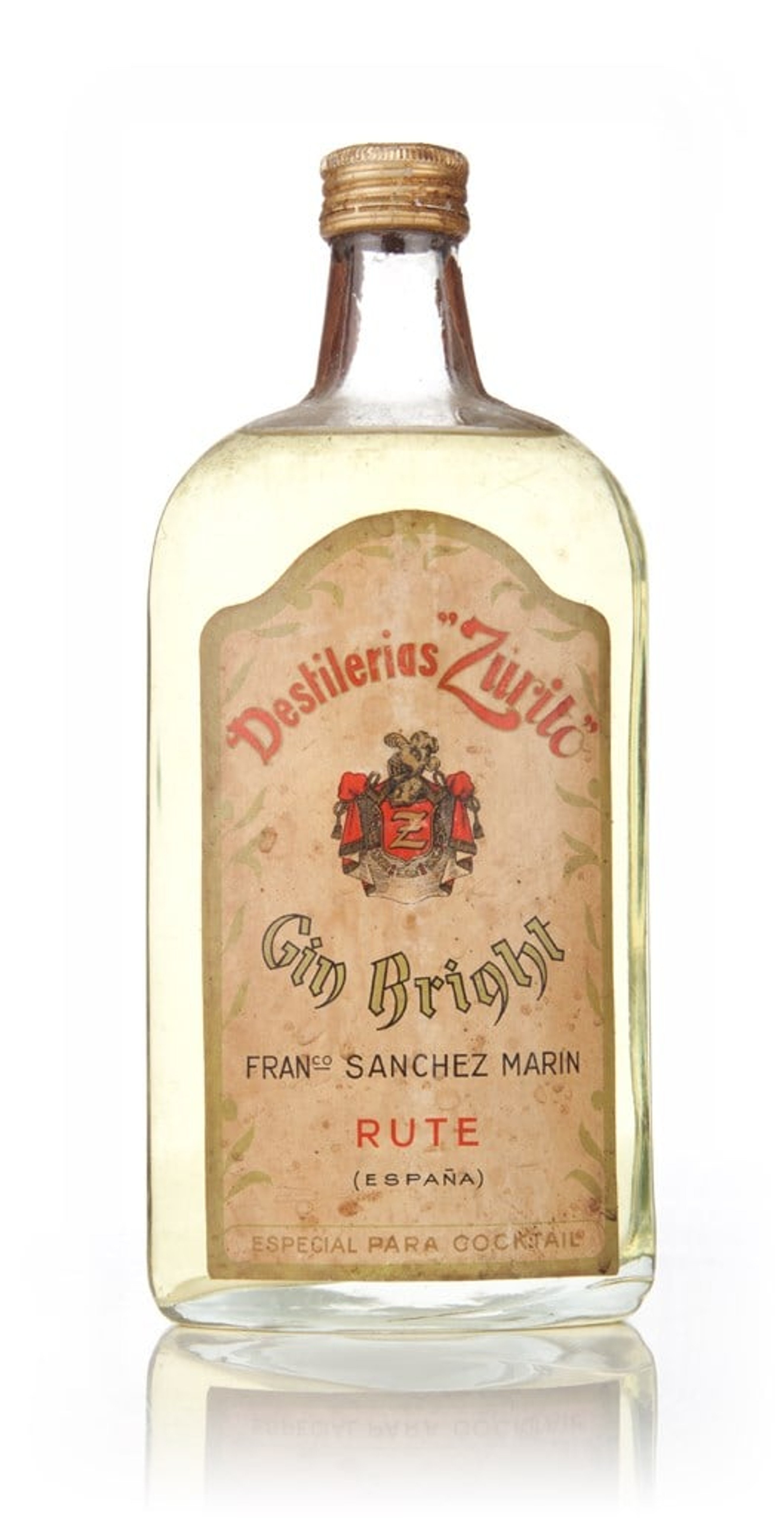 Francesco Sanchez Marin "Zurito" Gin Bright - 1960s