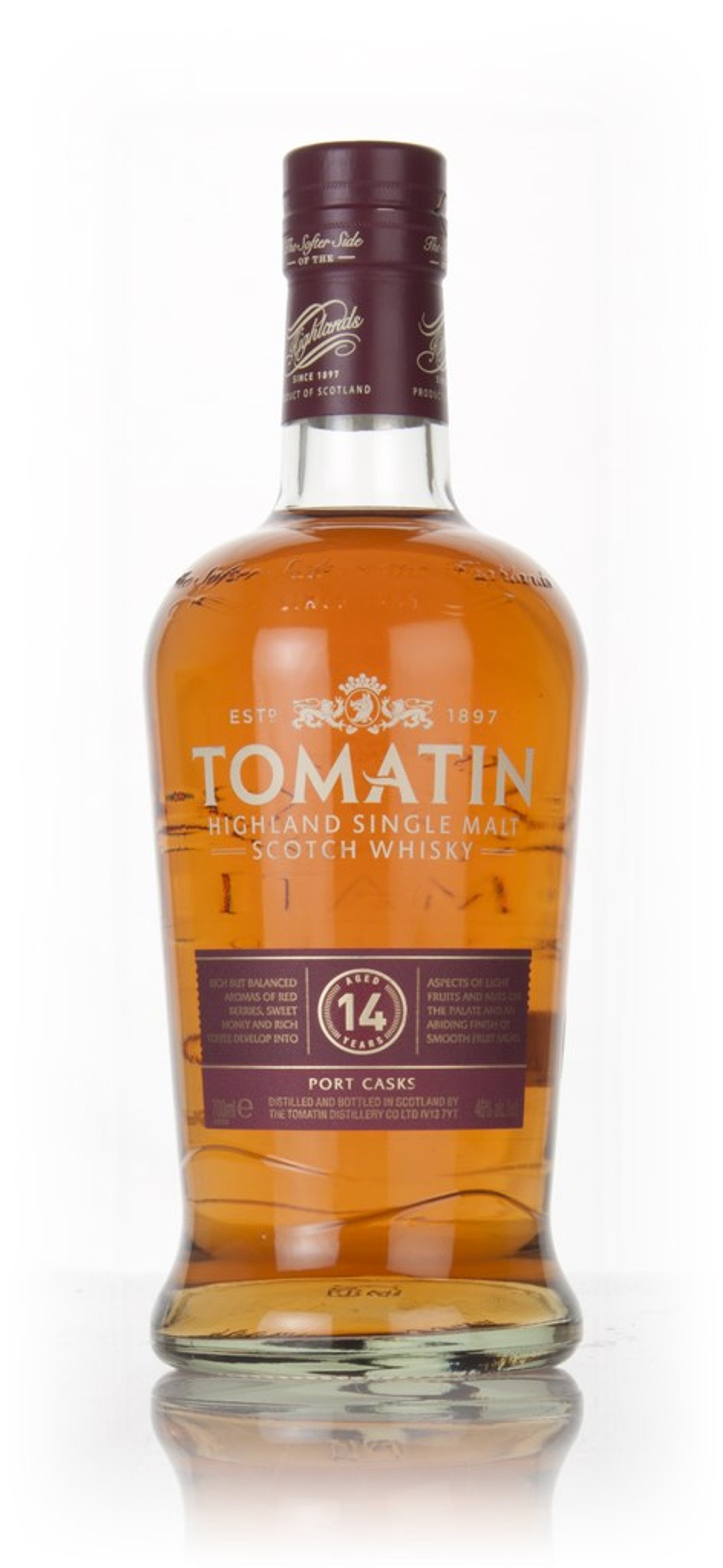 Tomatin 14 Year Old Port Wood Finish 70cl