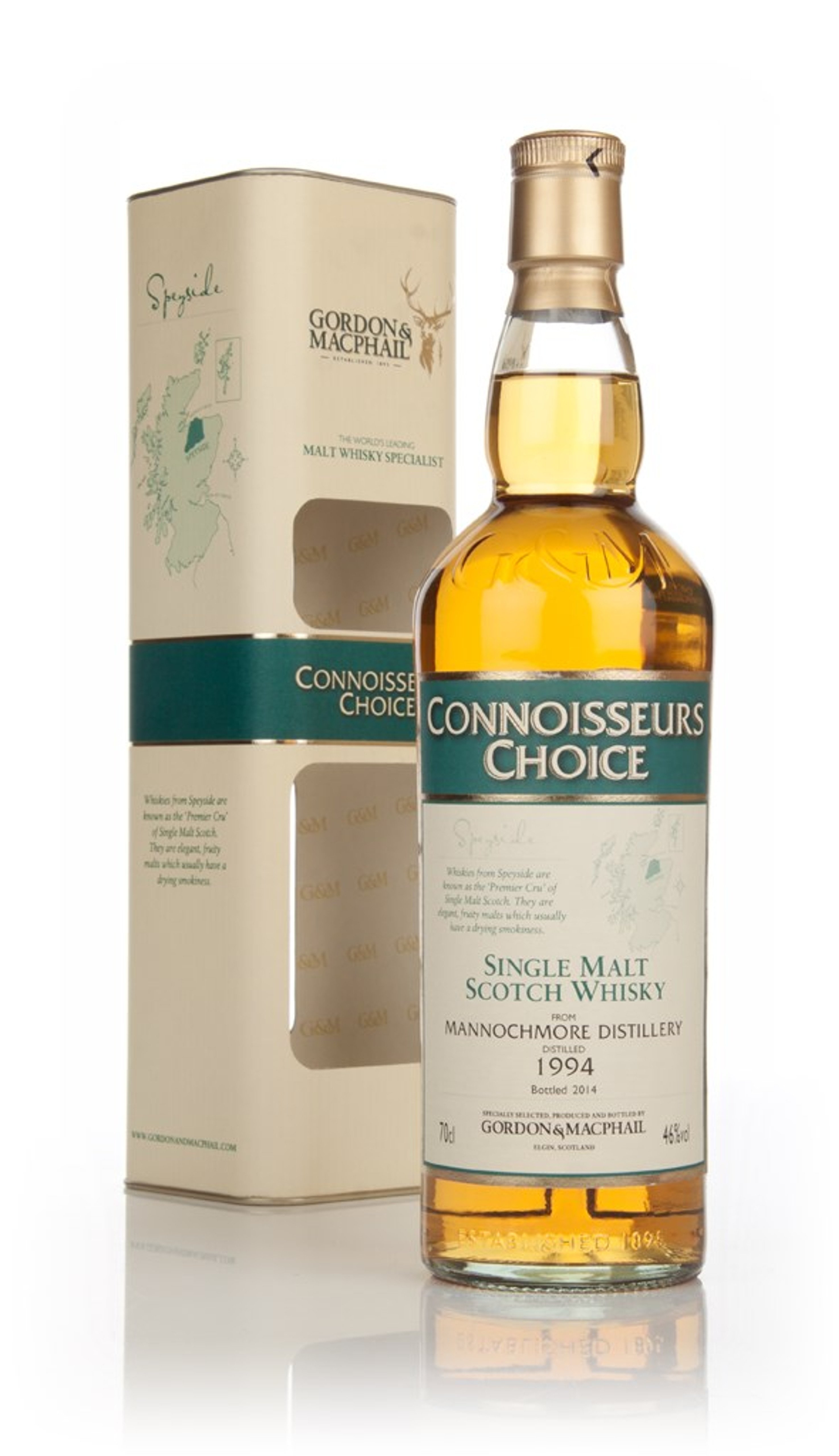 Mannochmore 1994 (bottled 2014) - Connoisseurs Choice (Gordon & Macphail) 70cl