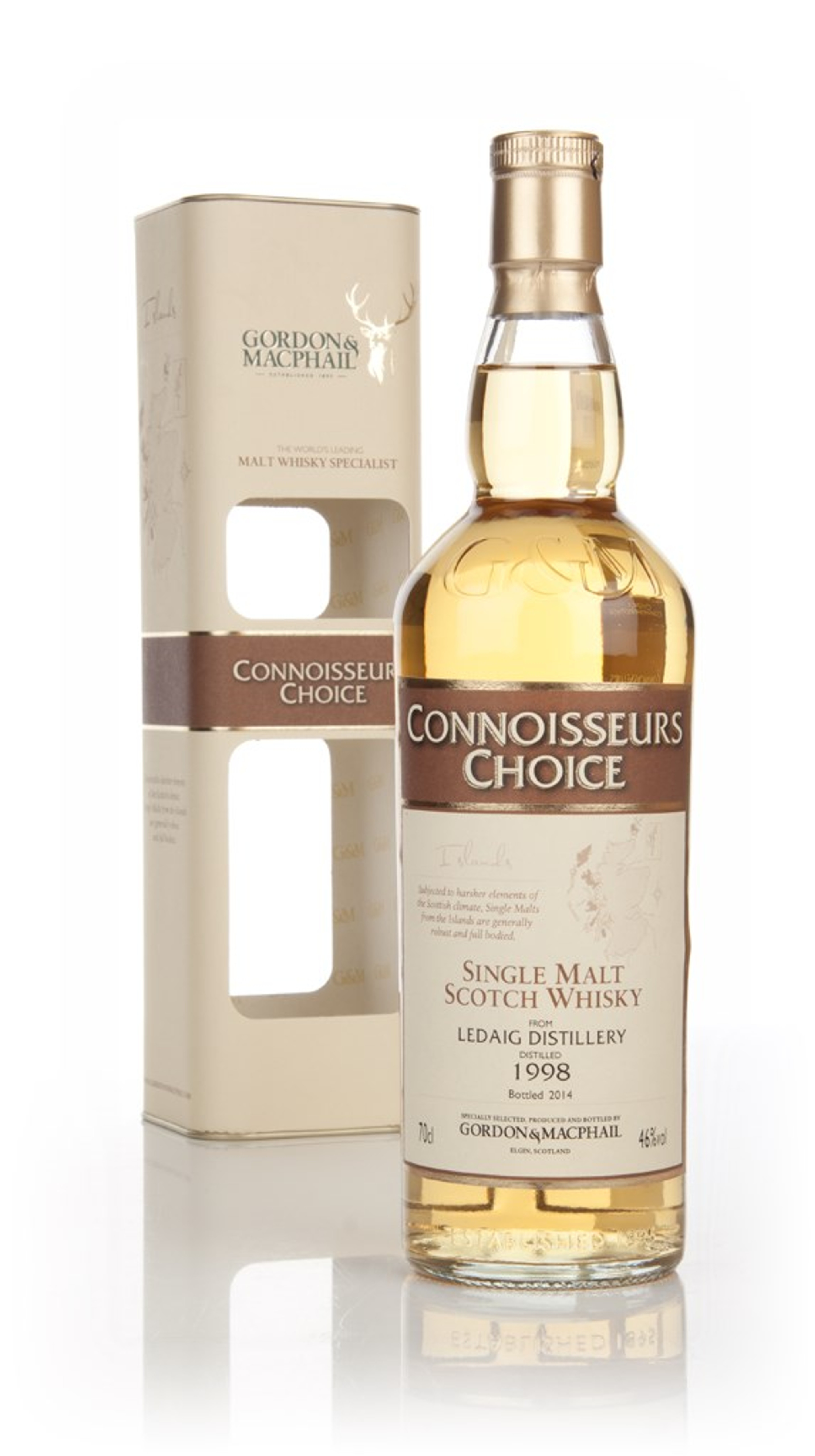 Ledaig 1998 (bottled 2014) - Connoisseurs Choice (Gordon & MacPhail) 70cl