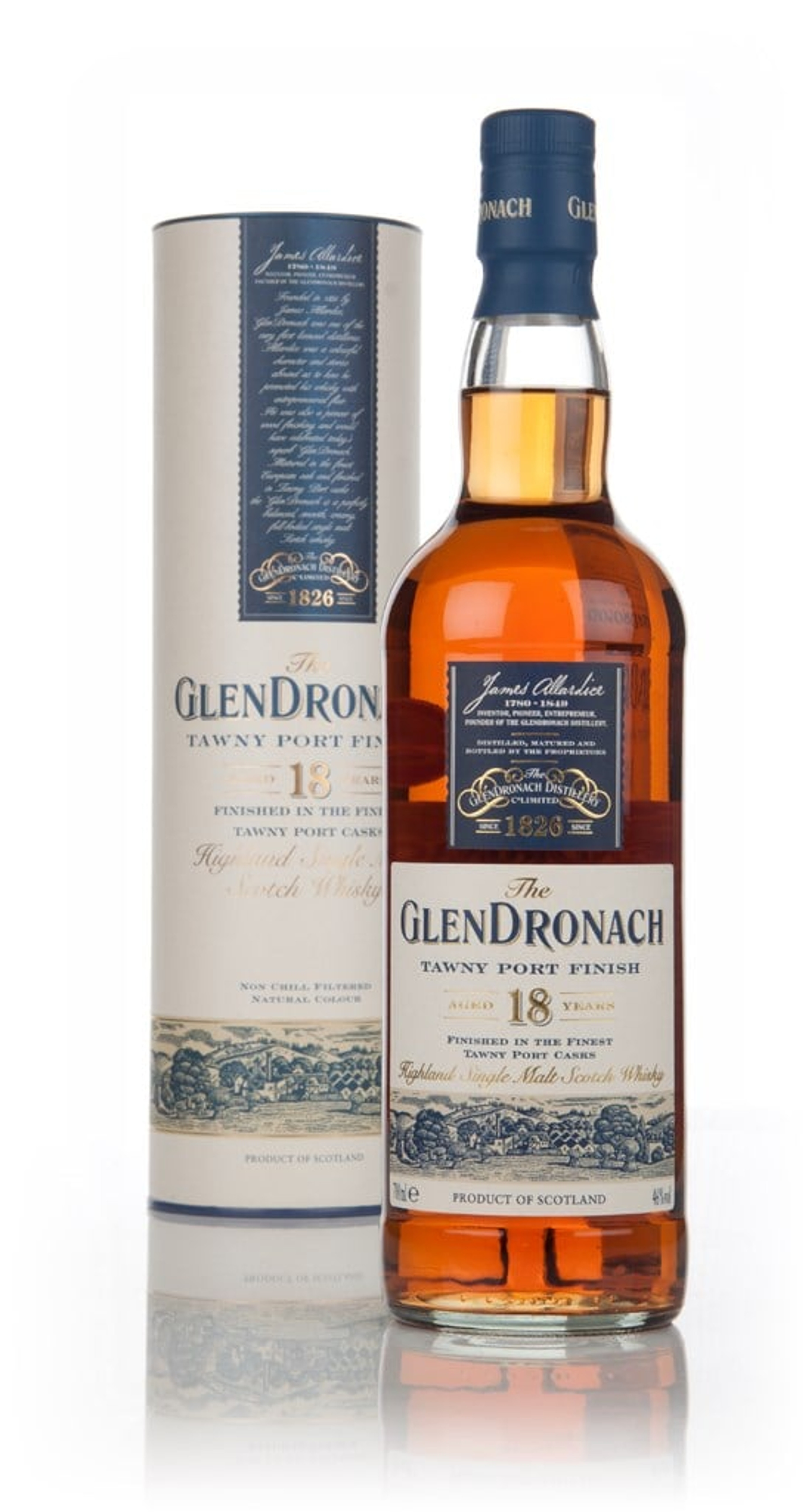 ウイスキー GLENDRONACH ALLARDICE 18 YEARS Glendronach Allardice 18 Year Old Single Malt Scotch Whisky