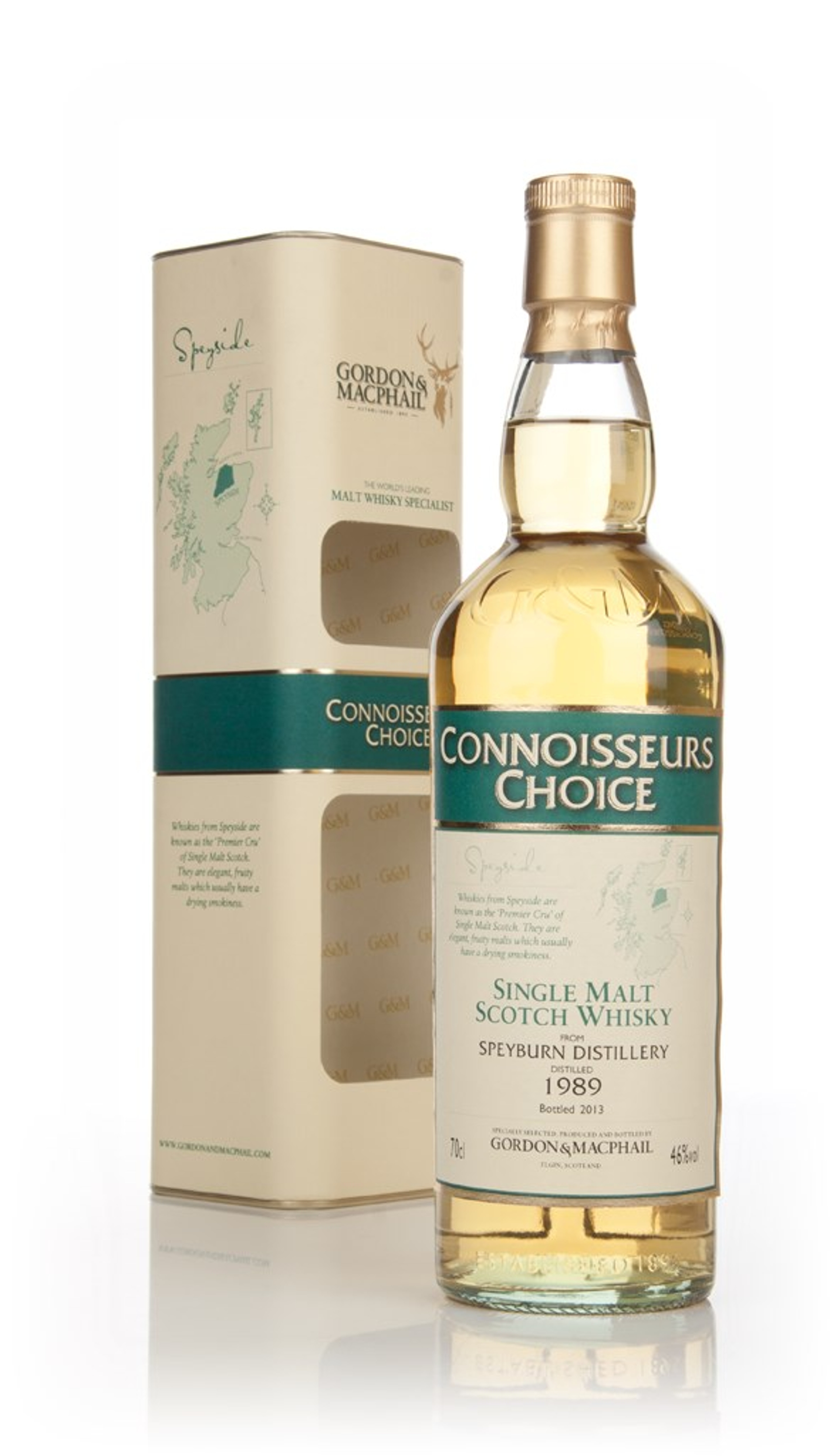 Speyburn 1989 (bottled 2013) - Connoisseurs Choice (Gordon & MacPhail) 70cl