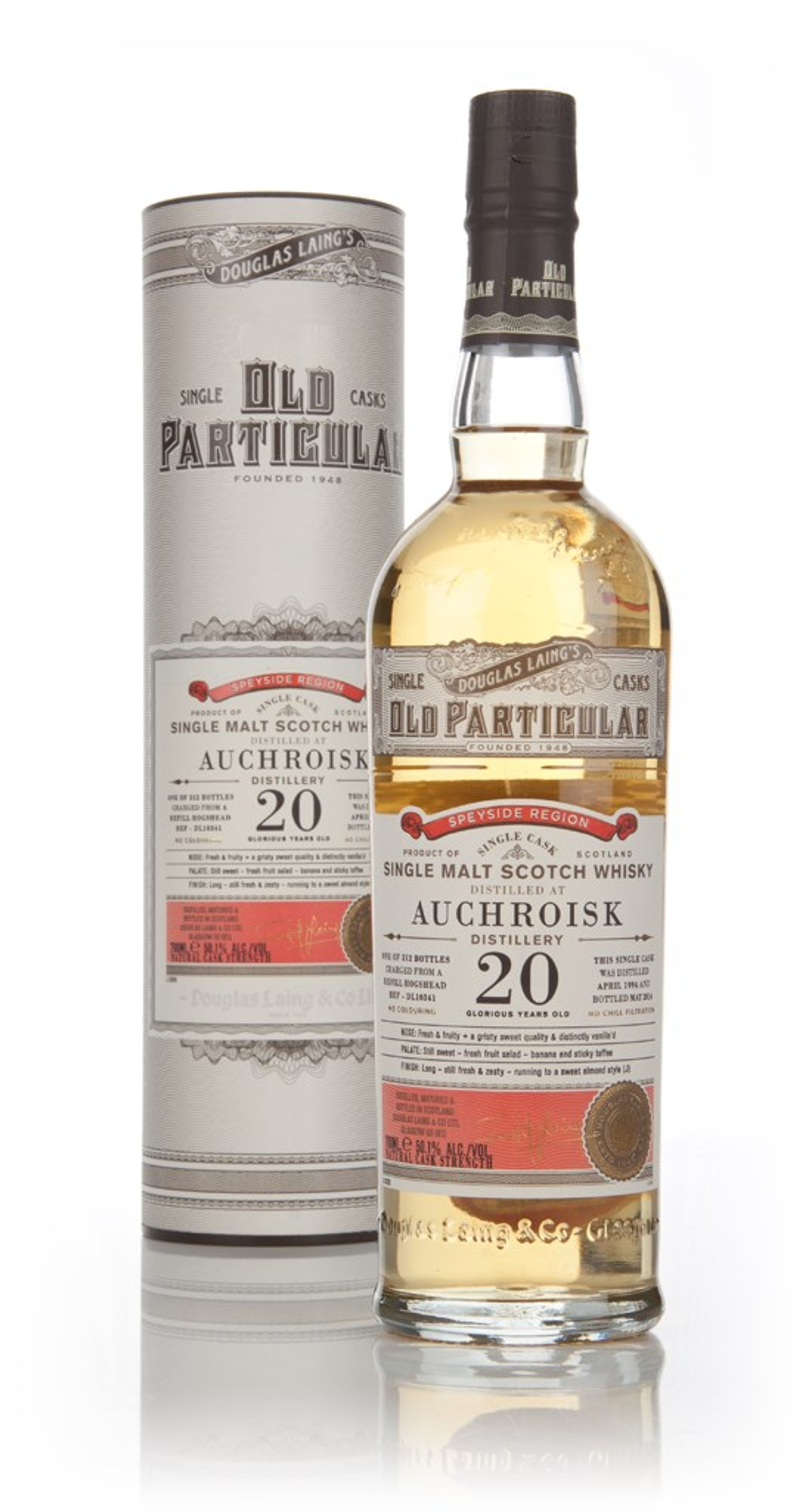 Auchroisk 20 Year Old 1994 (cask 10341) - Old Particular (Douglas Laing) 70cl
