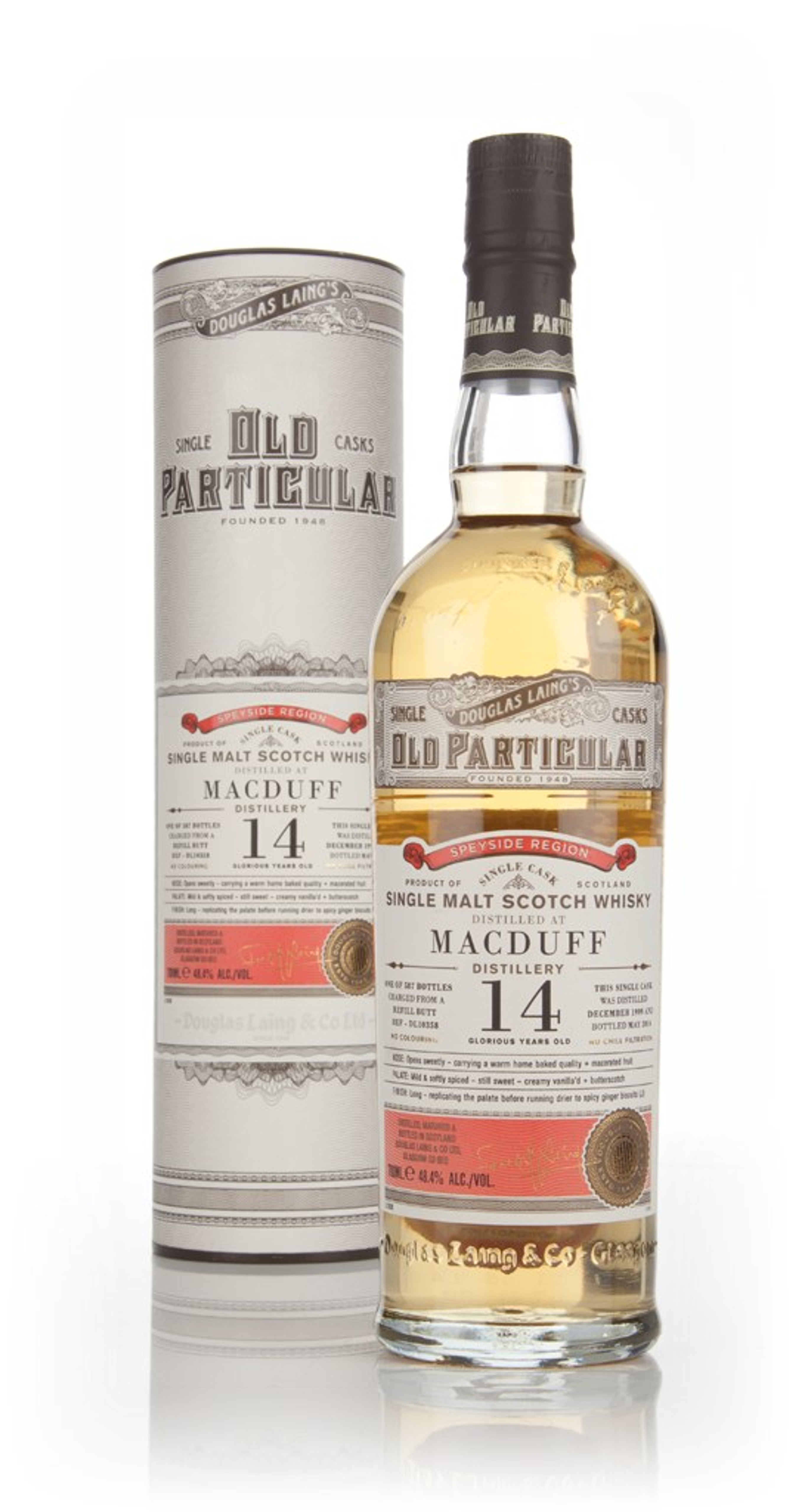 Macduff 14 Year Old 1999 (cask 10358) - Old Particular (Douglas Laing) 70cl