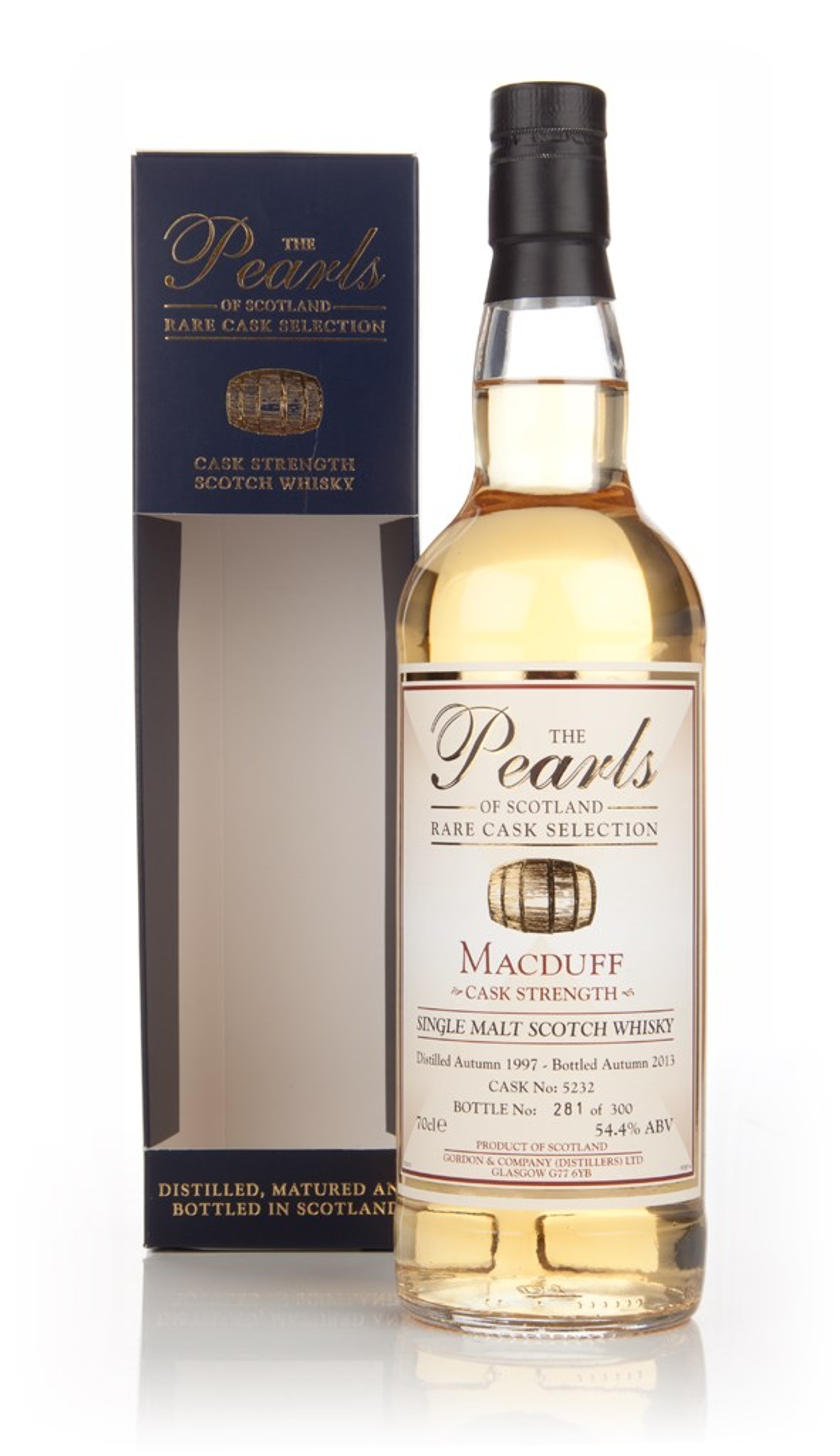 Macduff 1997 (cask 5232) - Pearls of Scotland (Gordon & Company) (bottled 2013) 70cl