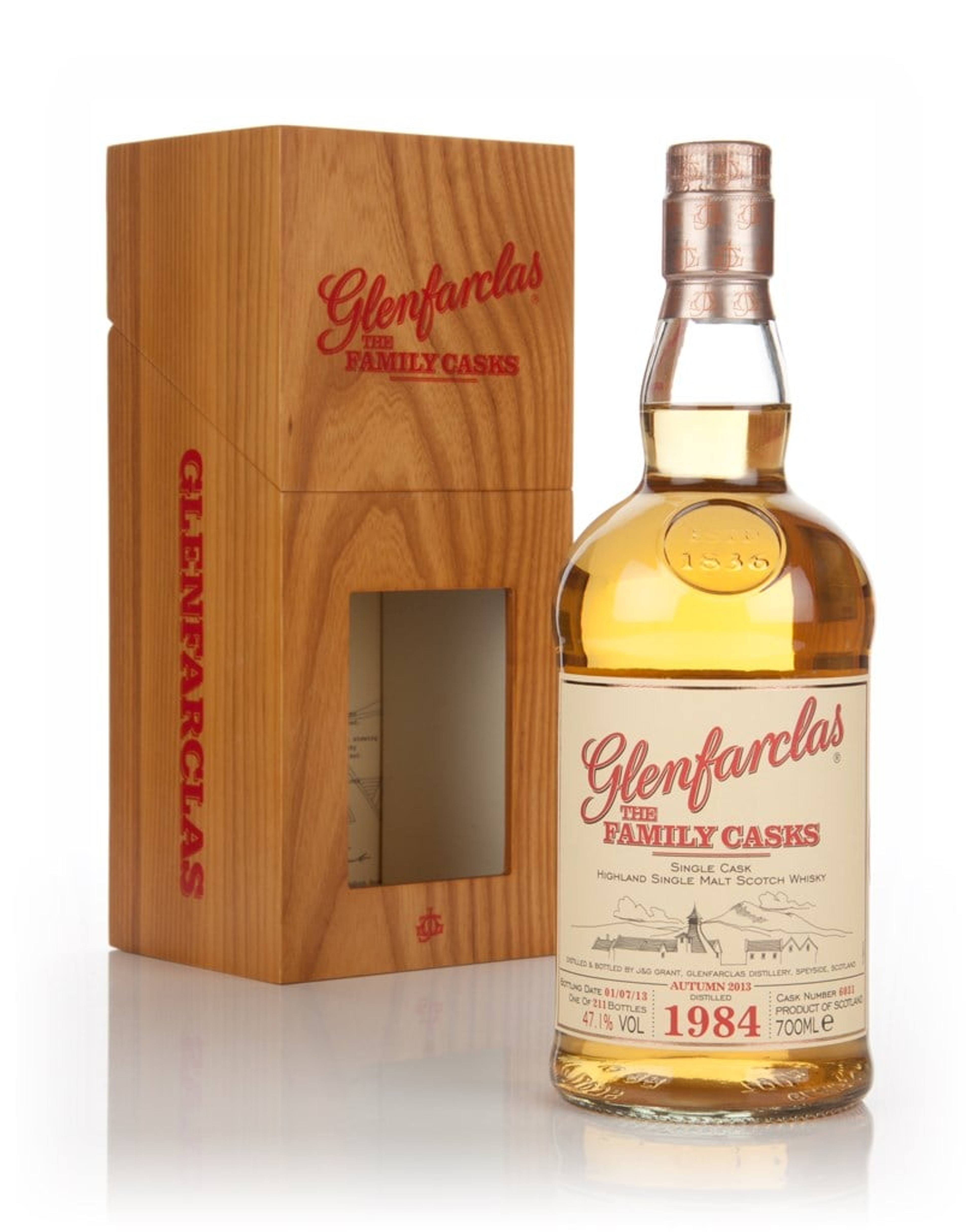 Glenfarclas 1984 (cask 6031) Family Cask Autumn 2013 70cl