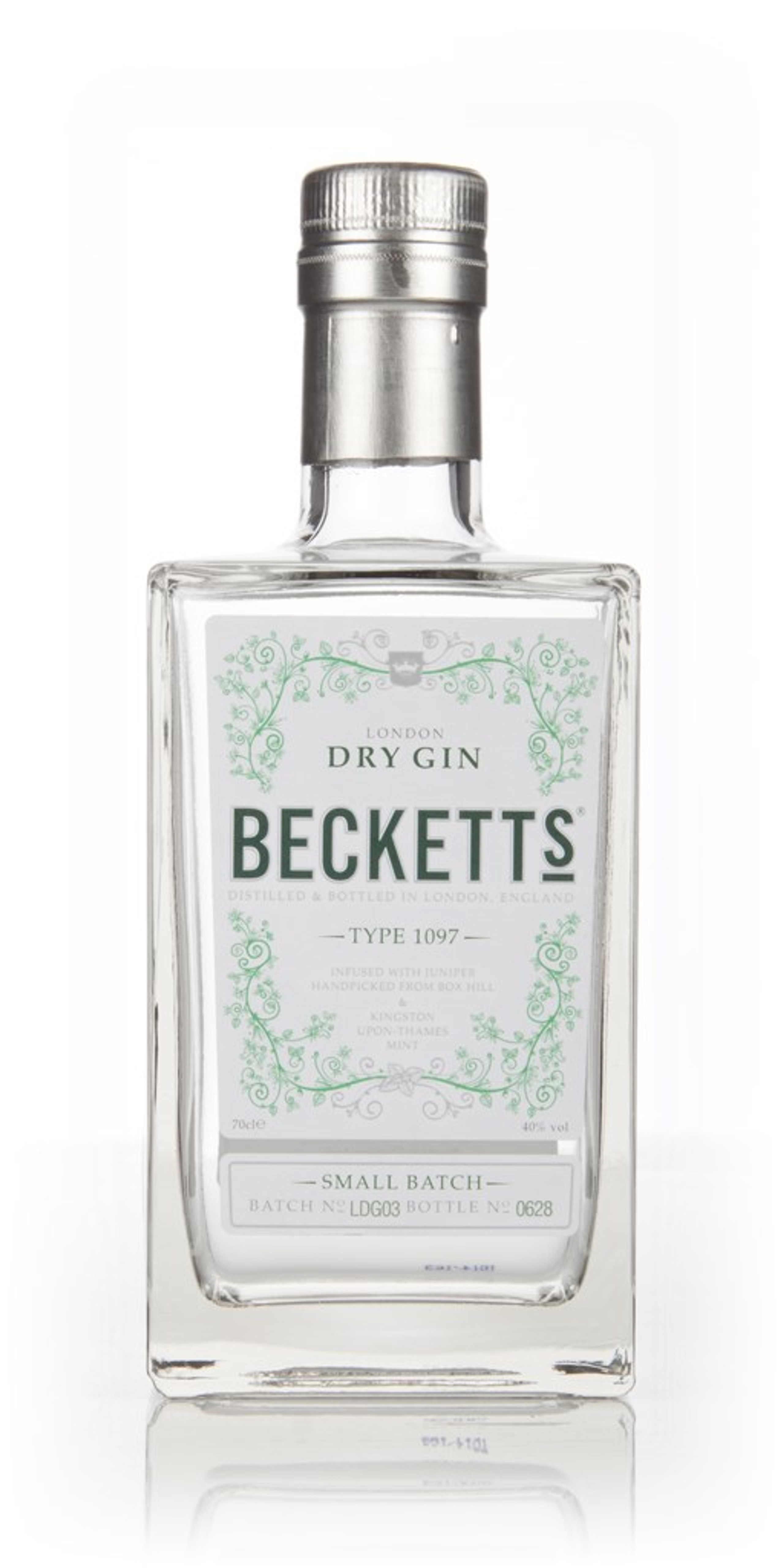 Beckett's London Dry Gin - Type 1097 70cl
