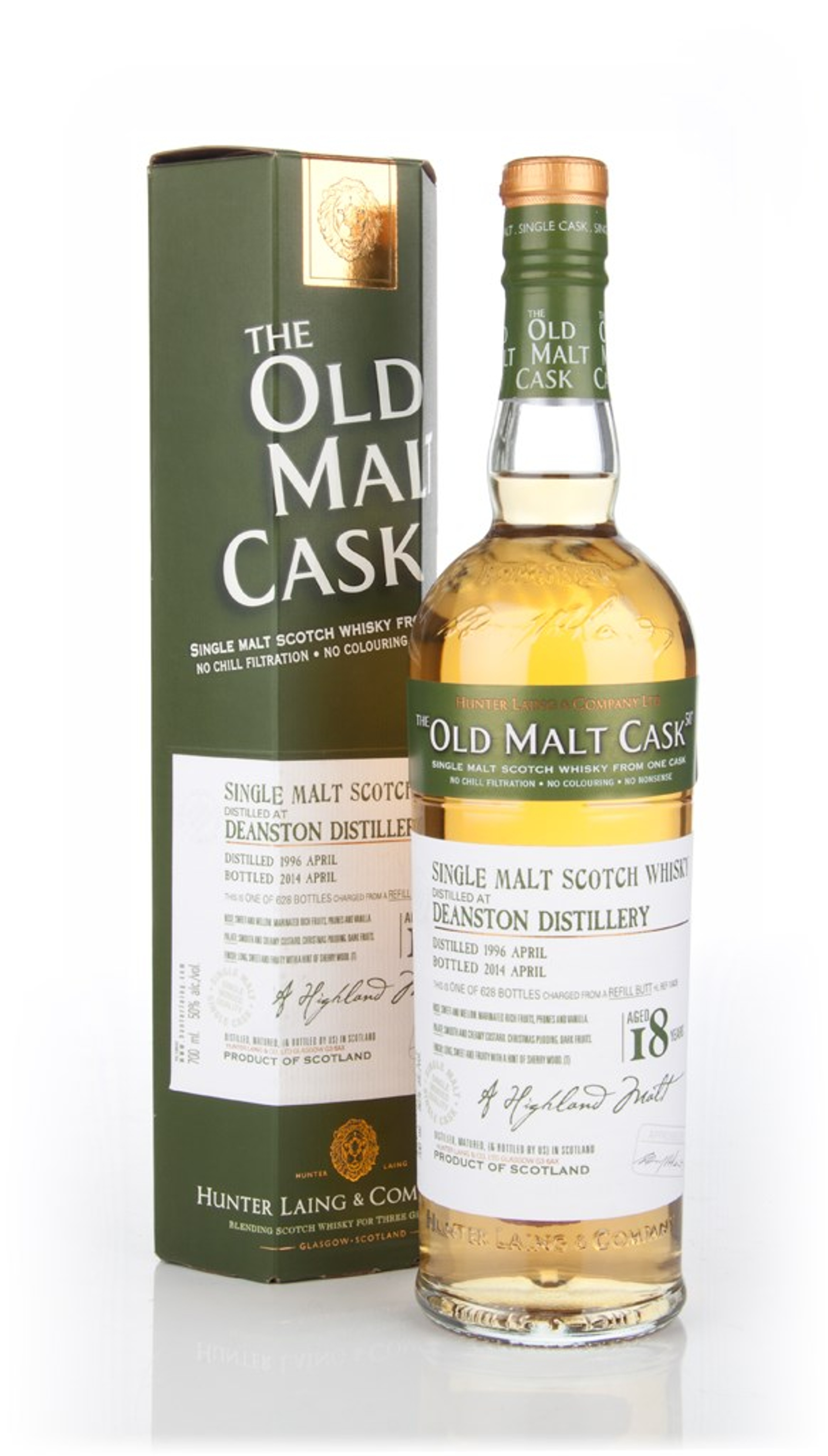 Deanston 18 Year Old 1996 (cask 10428) - Old Malt Cask (Hunter Laing)  70cl