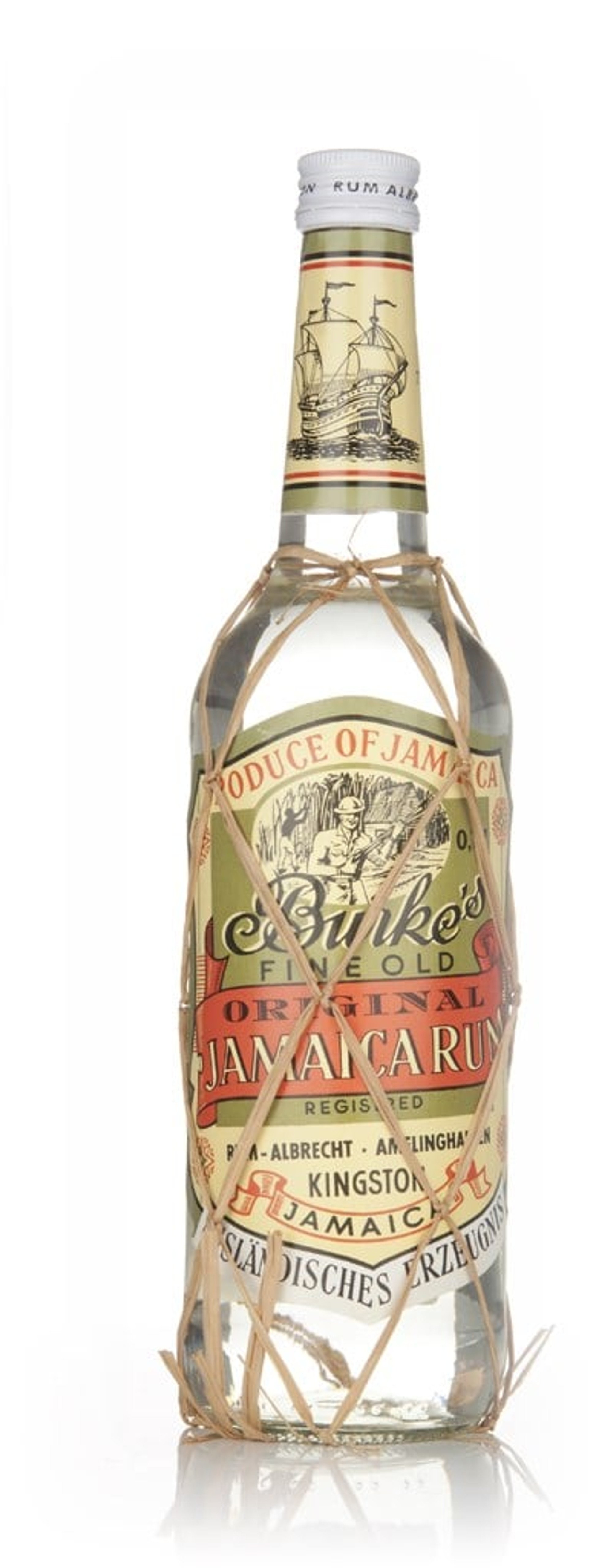 Burke’s Fine Old Original Jamaica Rum - 1990s 70cl