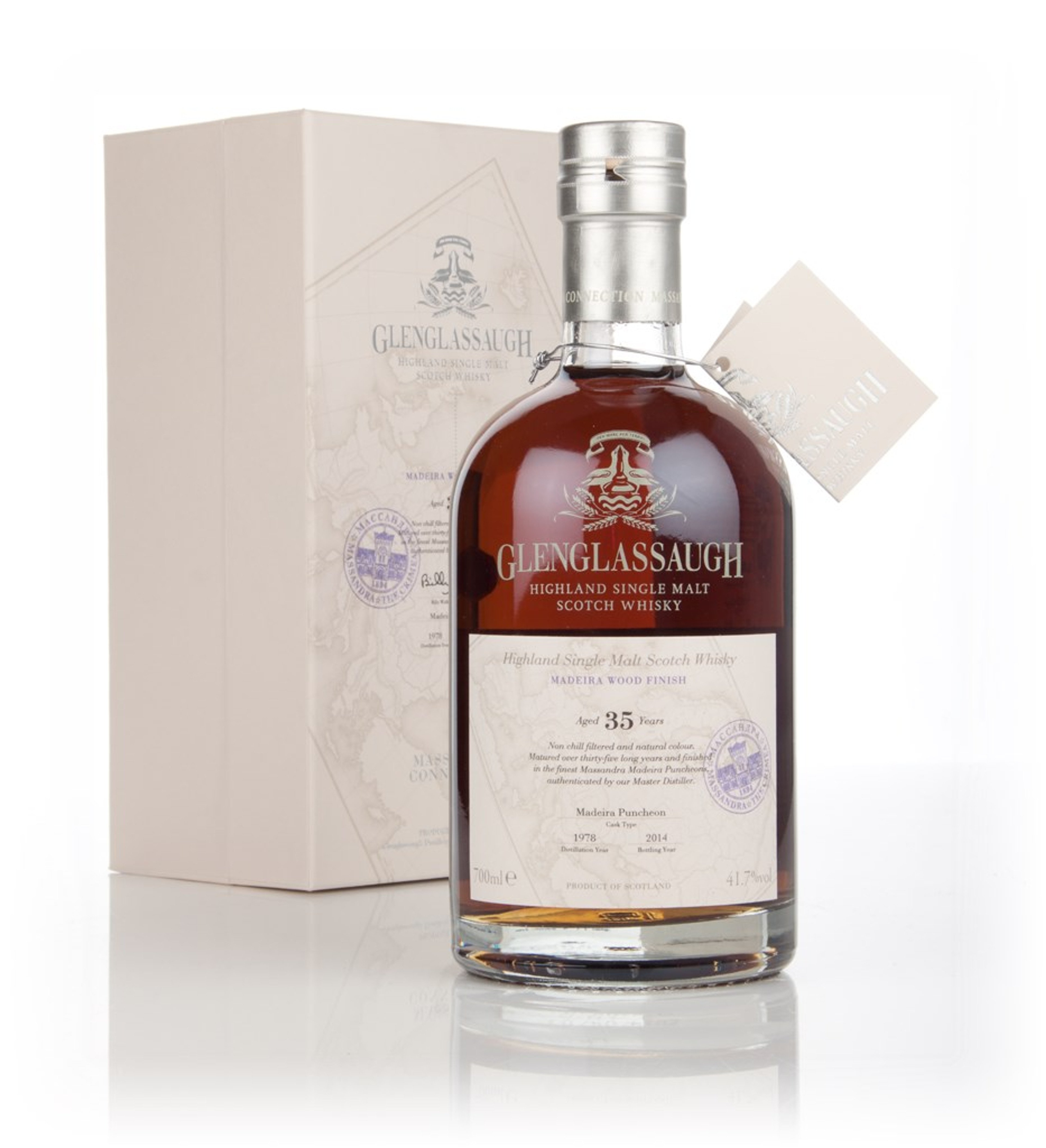 Glenglassaugh 35 Year Old 1978 - The Massandra Connection - Madeira Wood Finish 70cl