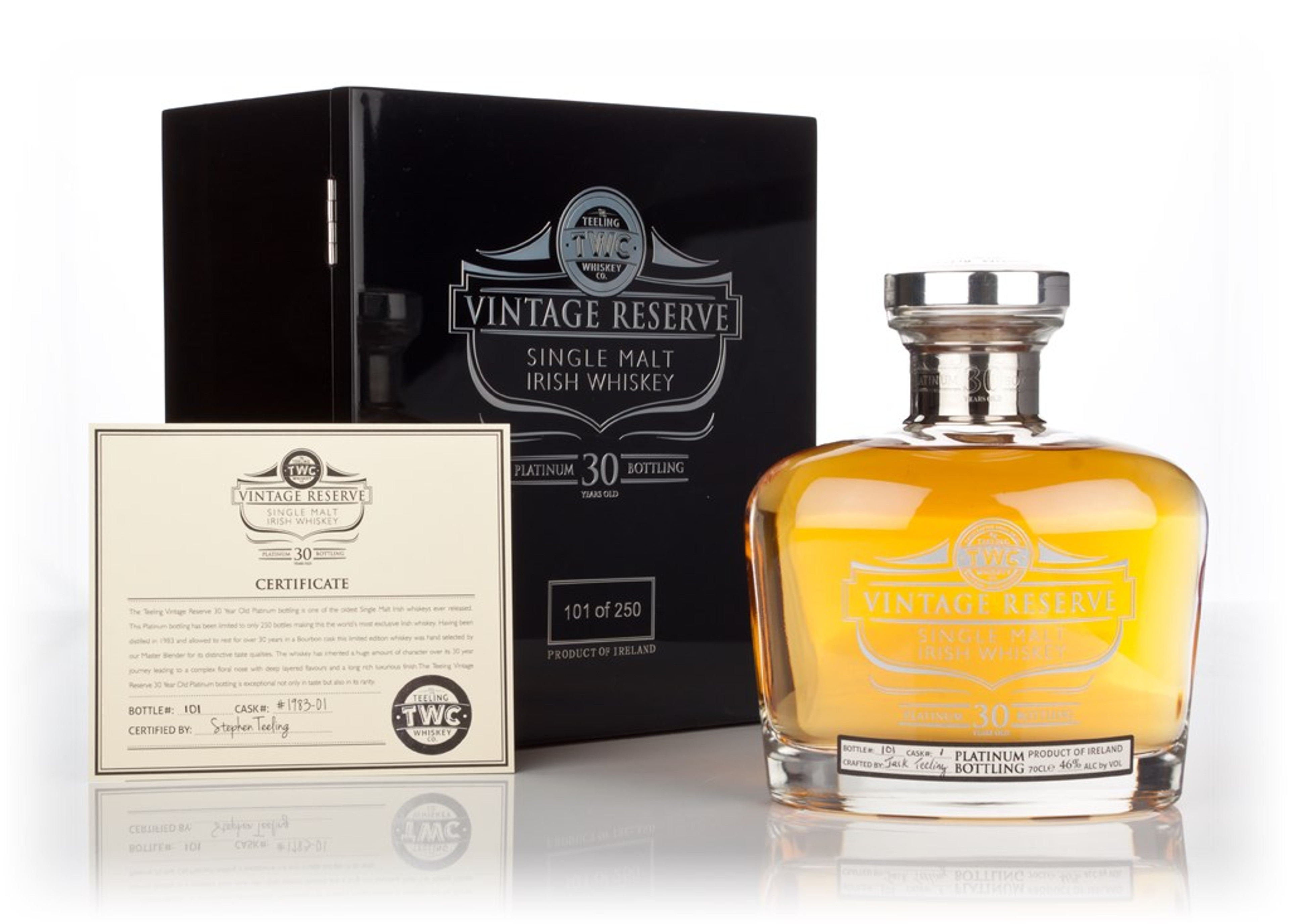 Teeling Platinum Reserve 30 Year Old Single Malt 70cl