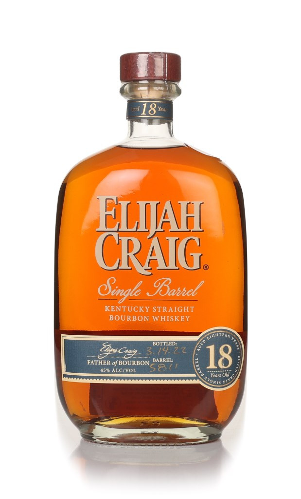 Elijah Craig Single Barrel 18 Year Old 70cl