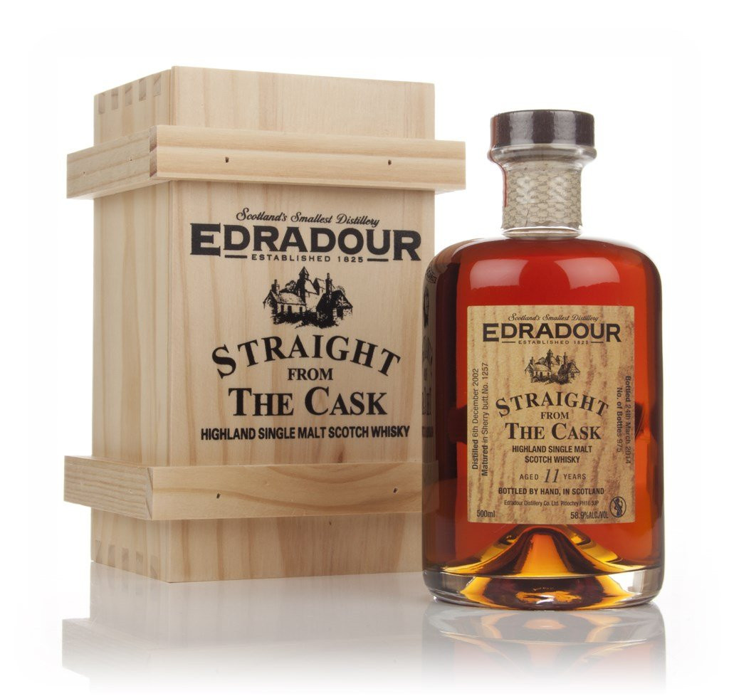 Edradour 11 Year Old 2002 - Straight From The Cask 58.9% 50cl