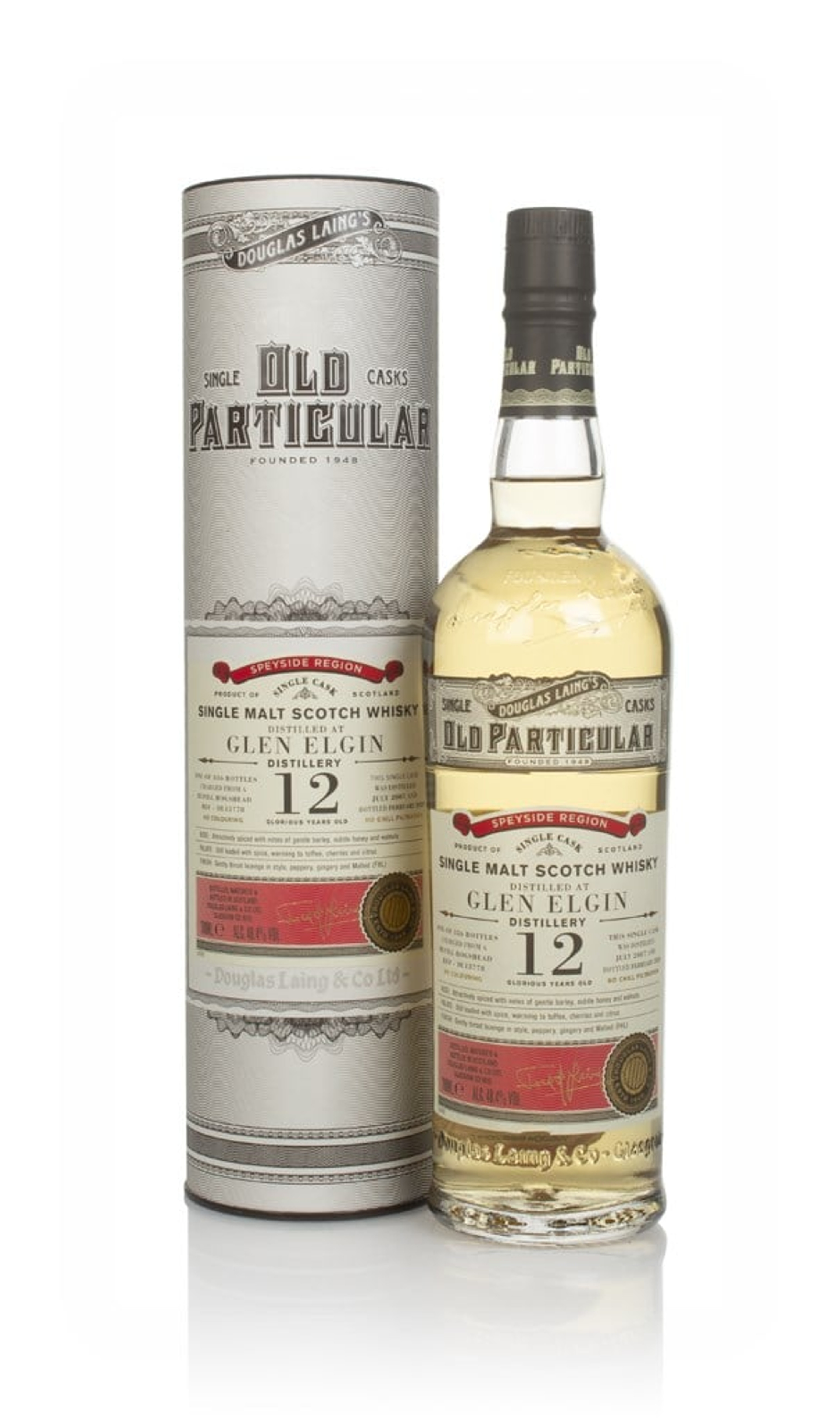 Glen Elgin 12 Year Old 2007 (cask 13778) - Old Particular (Douglas Laing) 70cl