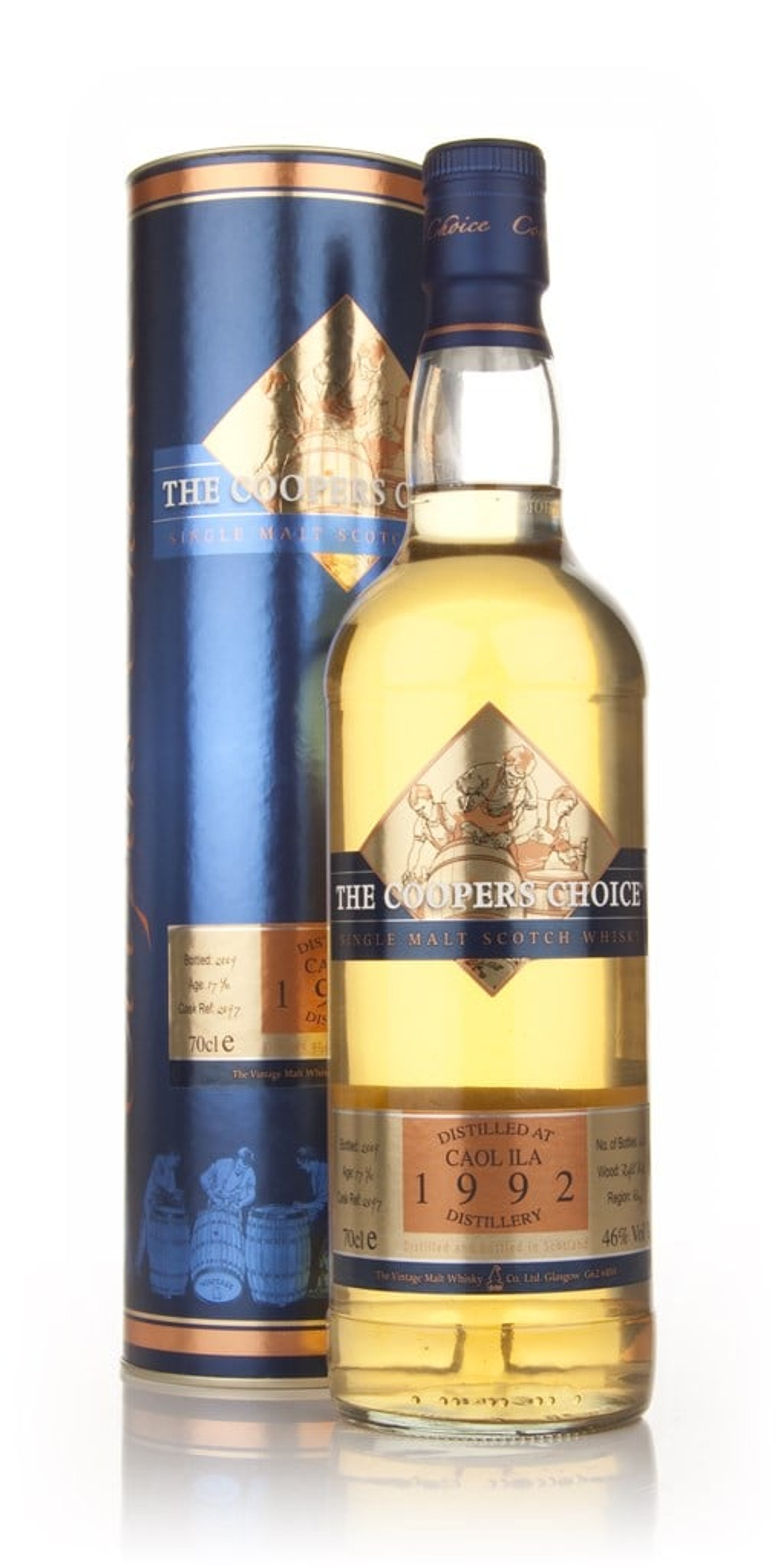 Caol Ila 1992 - The Coopers Choice (The Vintage Malt Whisky Co.) 70cl