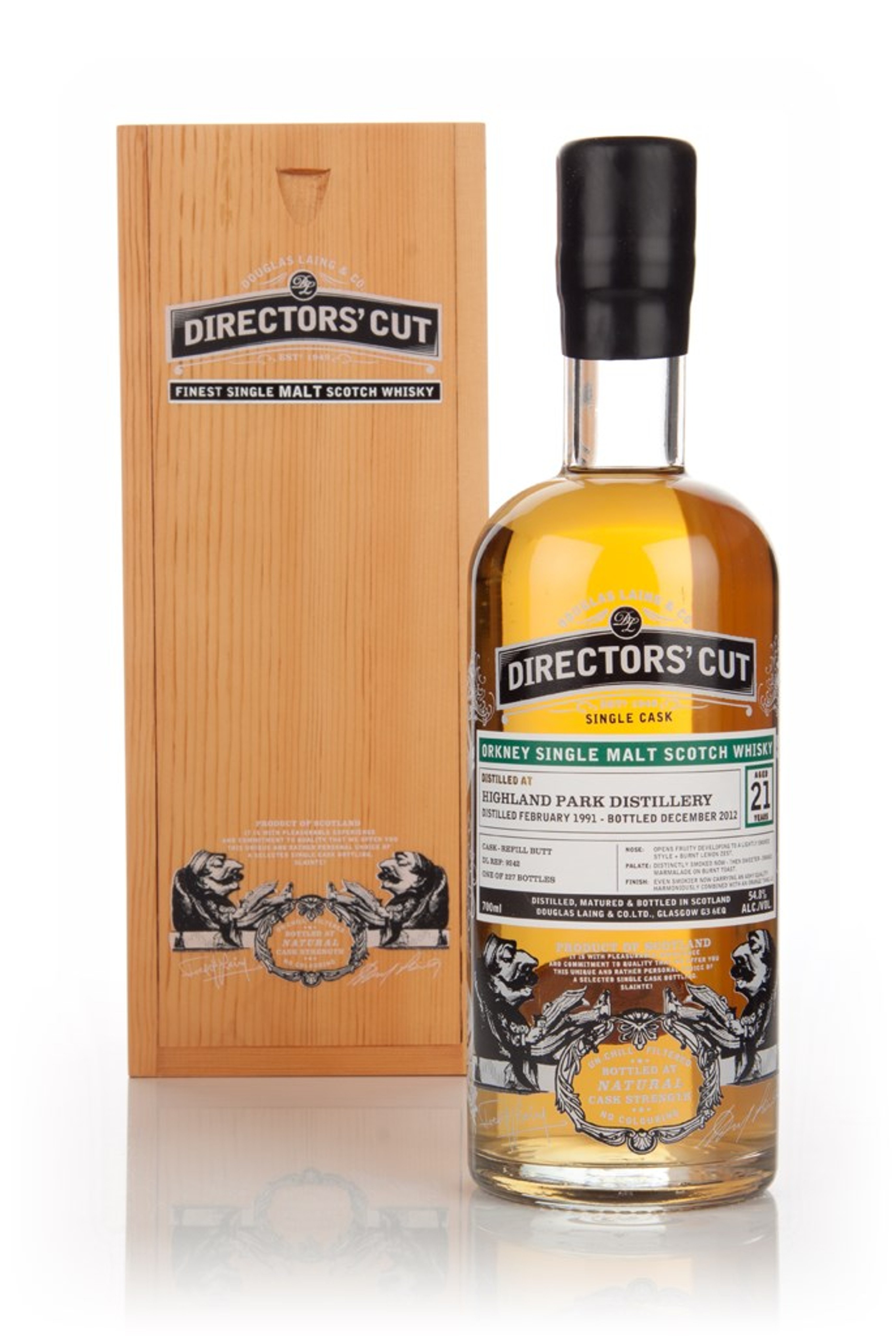 Highland Park 21 Year Old 1991 (cask 9242) - Directors' Cut (Douglas Laing) 70cl