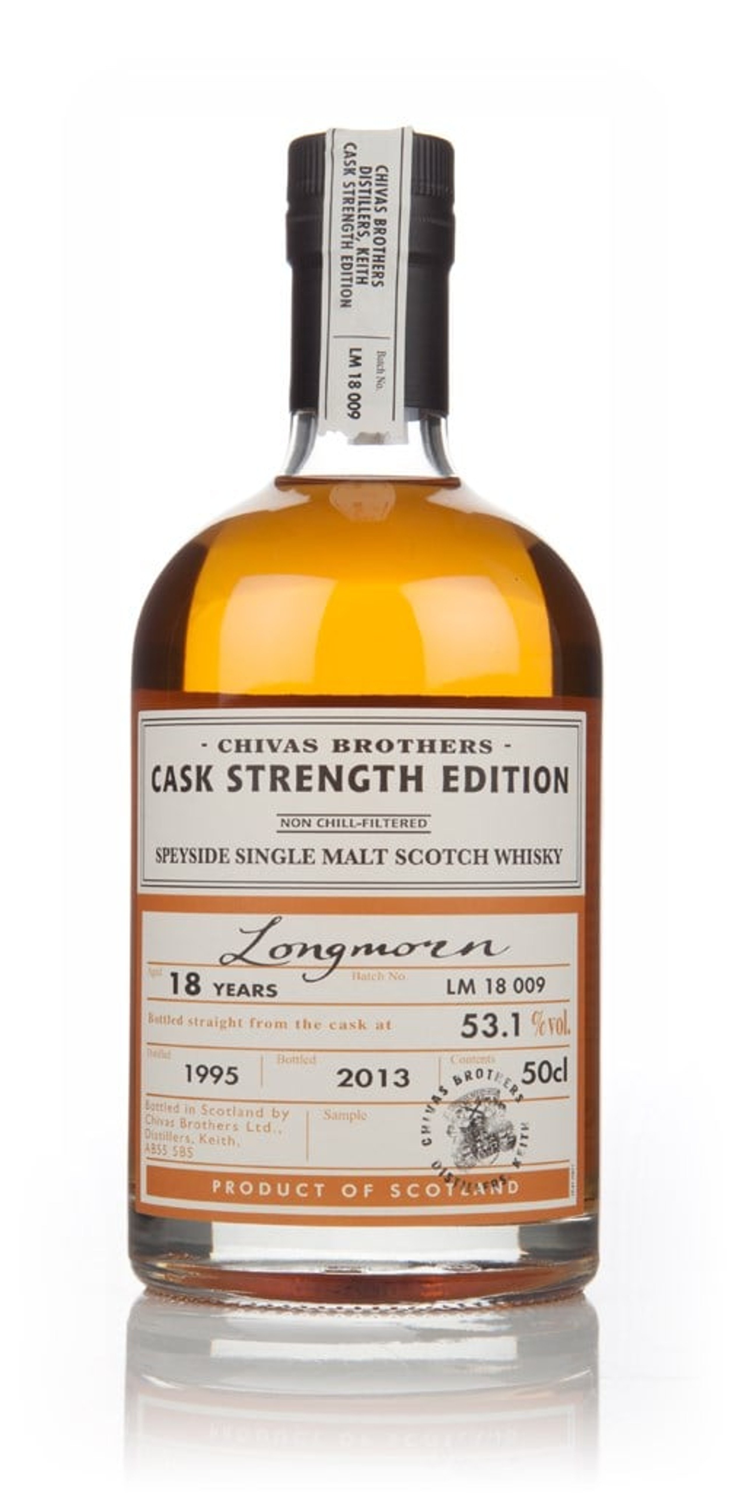 Longmorn 18 Year Old 1995 Cask Strength Edition (Chivas) 50cl