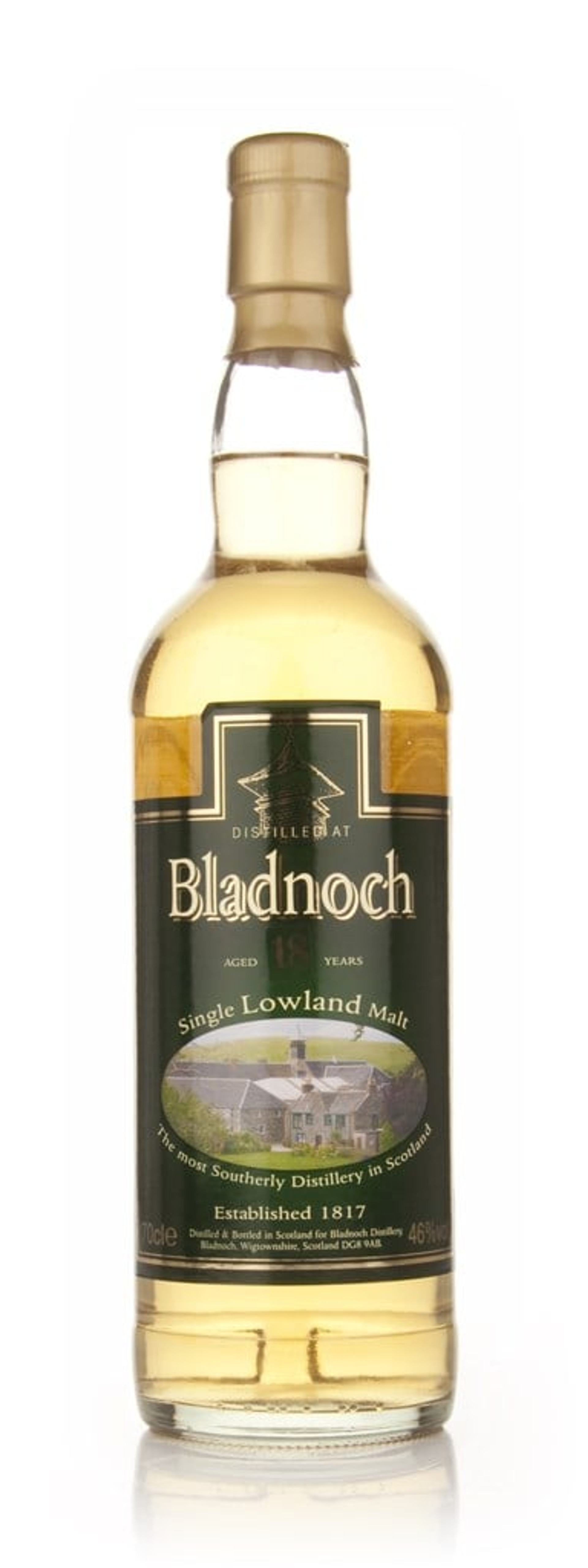 Bladnoch 18 Year Old - Distillery Label 70cl