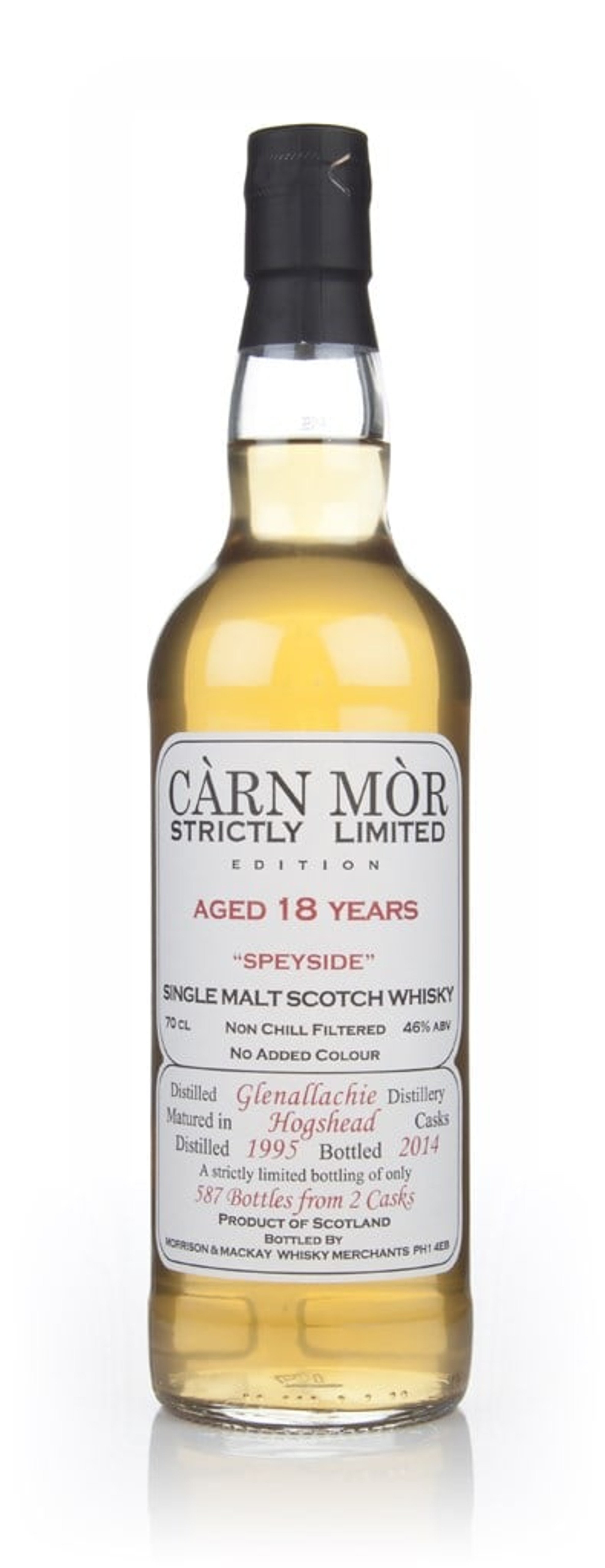 Glenallachie 18 Year Old 1995 - Strictly Limited (Càrn Mòr) 70cl