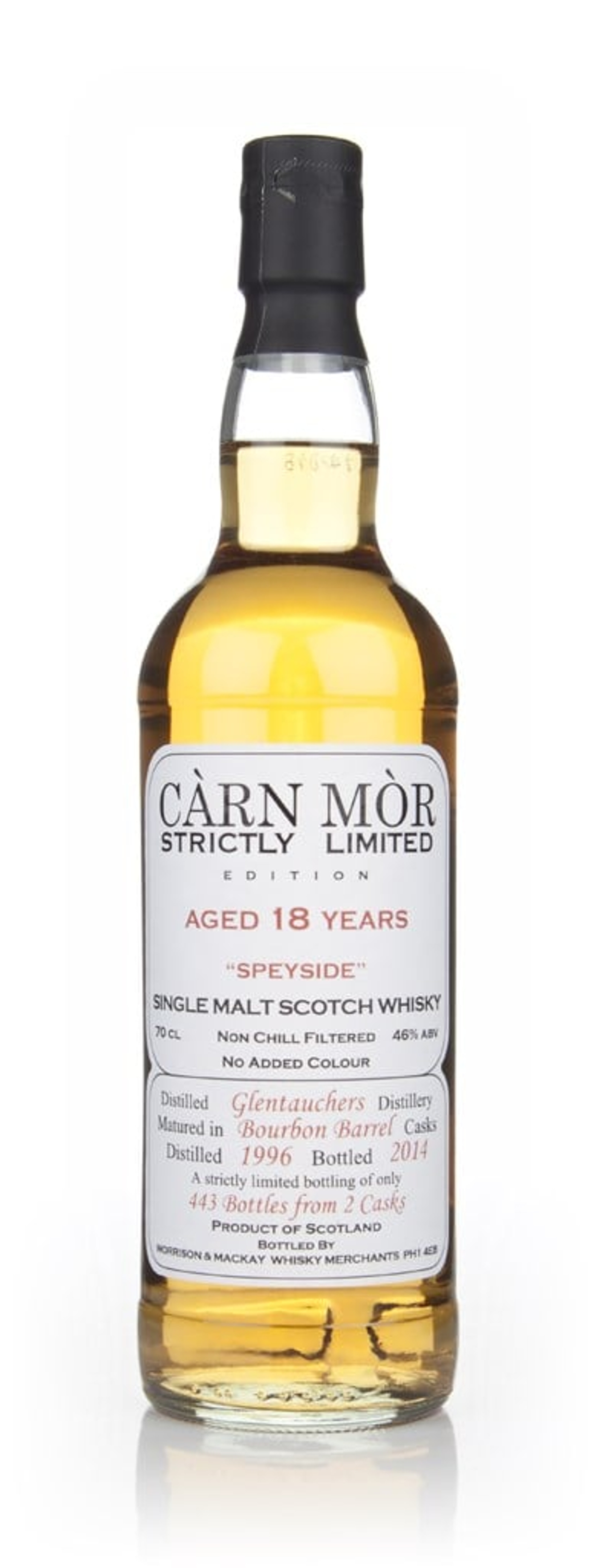 Glentauchers 18 Year Old 1996 - Strictly Limited (Càrn Mòr) 70cl