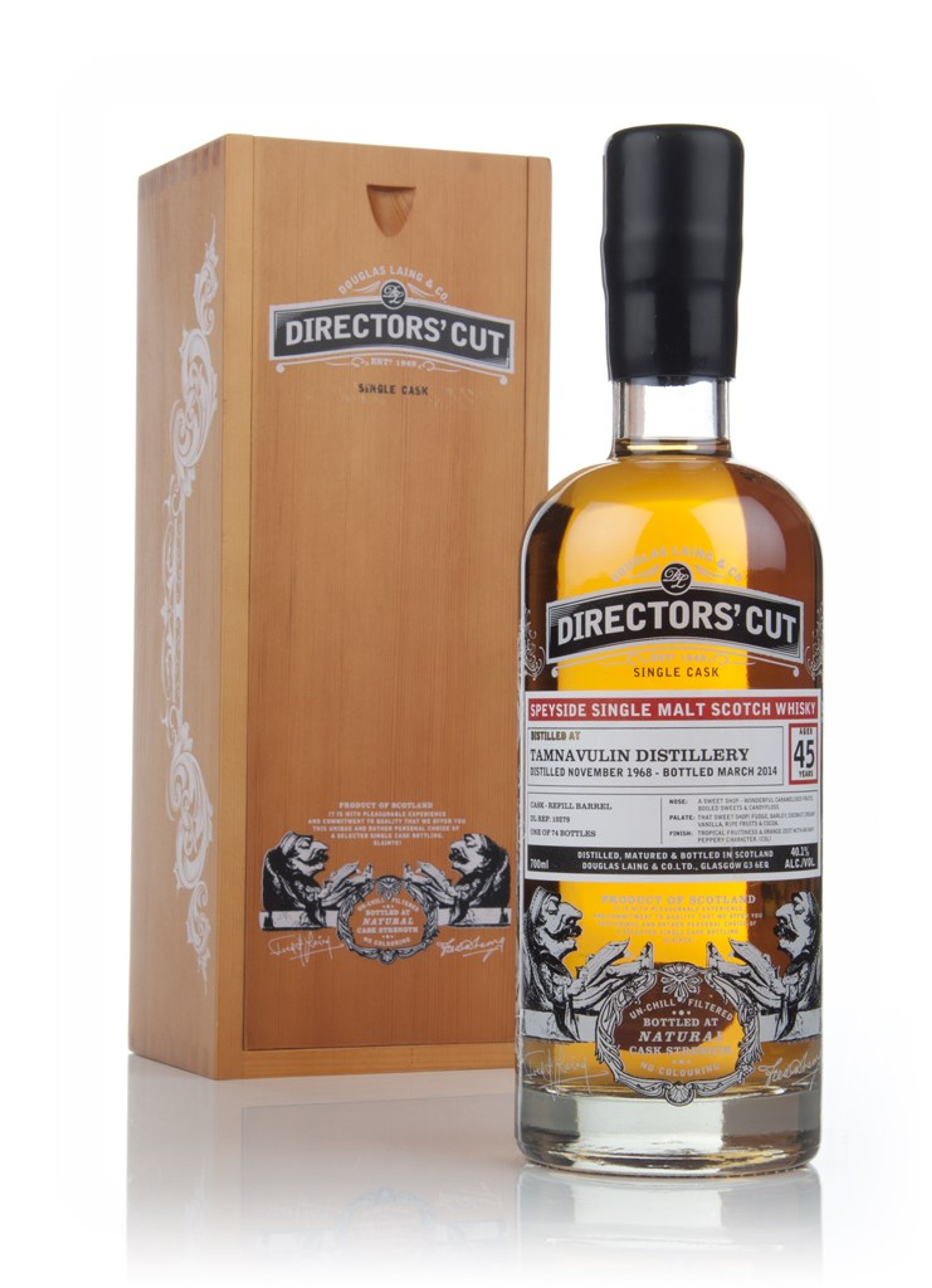 Tamnavulin 45 Year Old 1968 (cask 10279) - Directors' Cut (Douglas Laing) 70cl