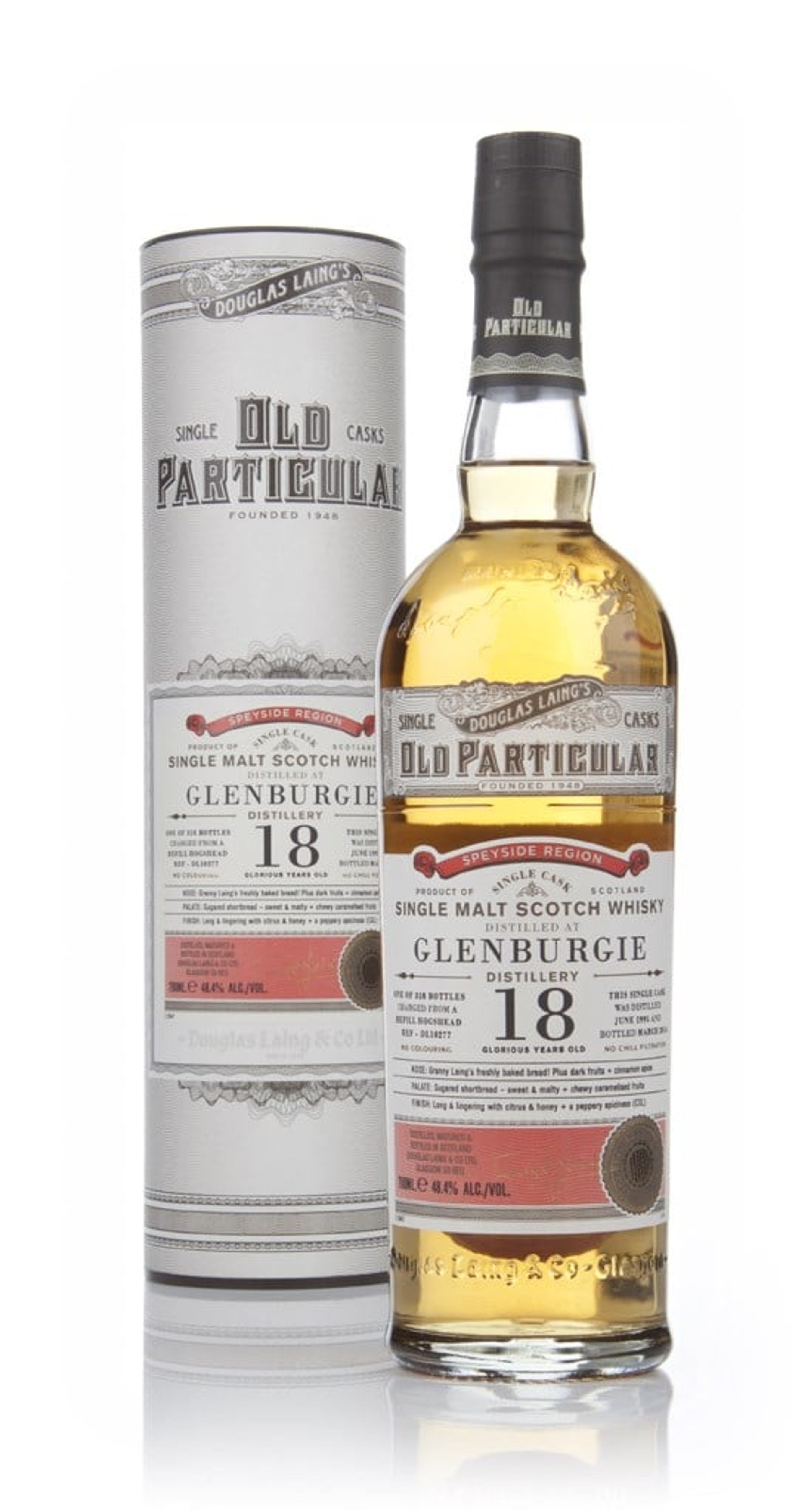 Glenburgie 18 Year Old 1995 (cask 10277) - Old Particular (Douglas Laing) 70cl