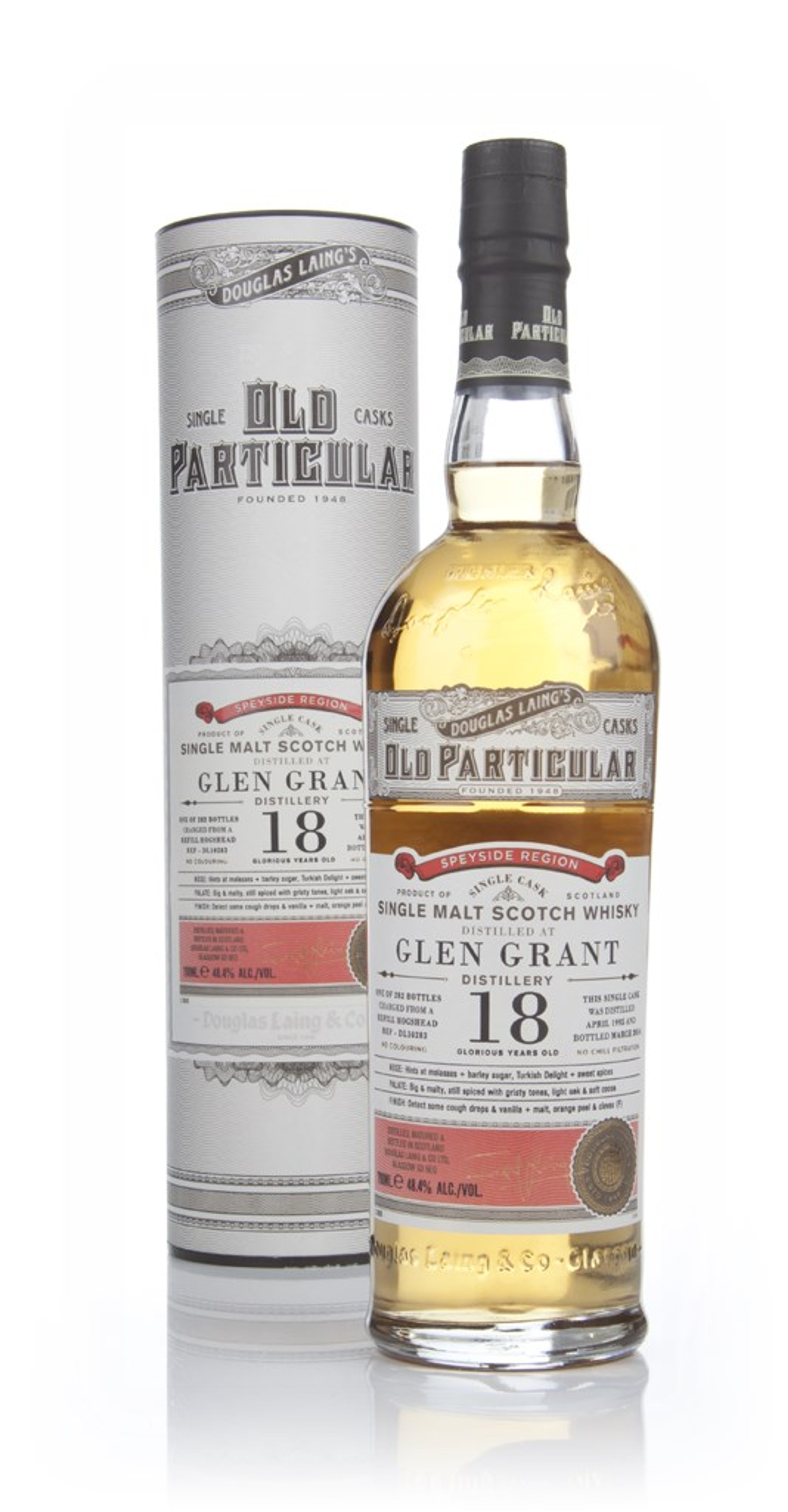 Glen Grant 18 Year Old 1995 (cask 10283) - Old Particular (Douglas Laing) 70cl
