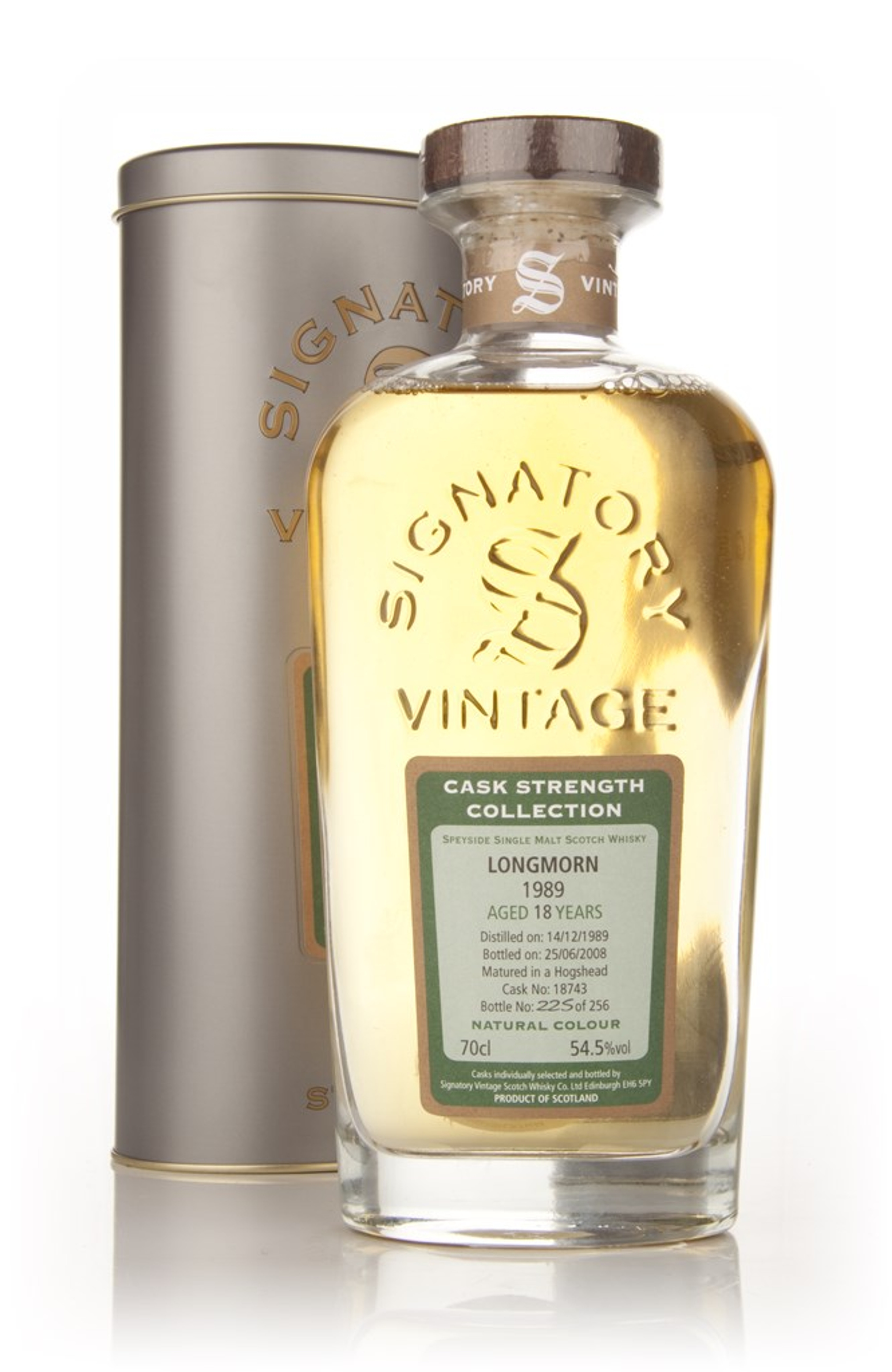 Longmorn 18 Year Old 1989 - Cask Strength Collection (Signatory) 70cl