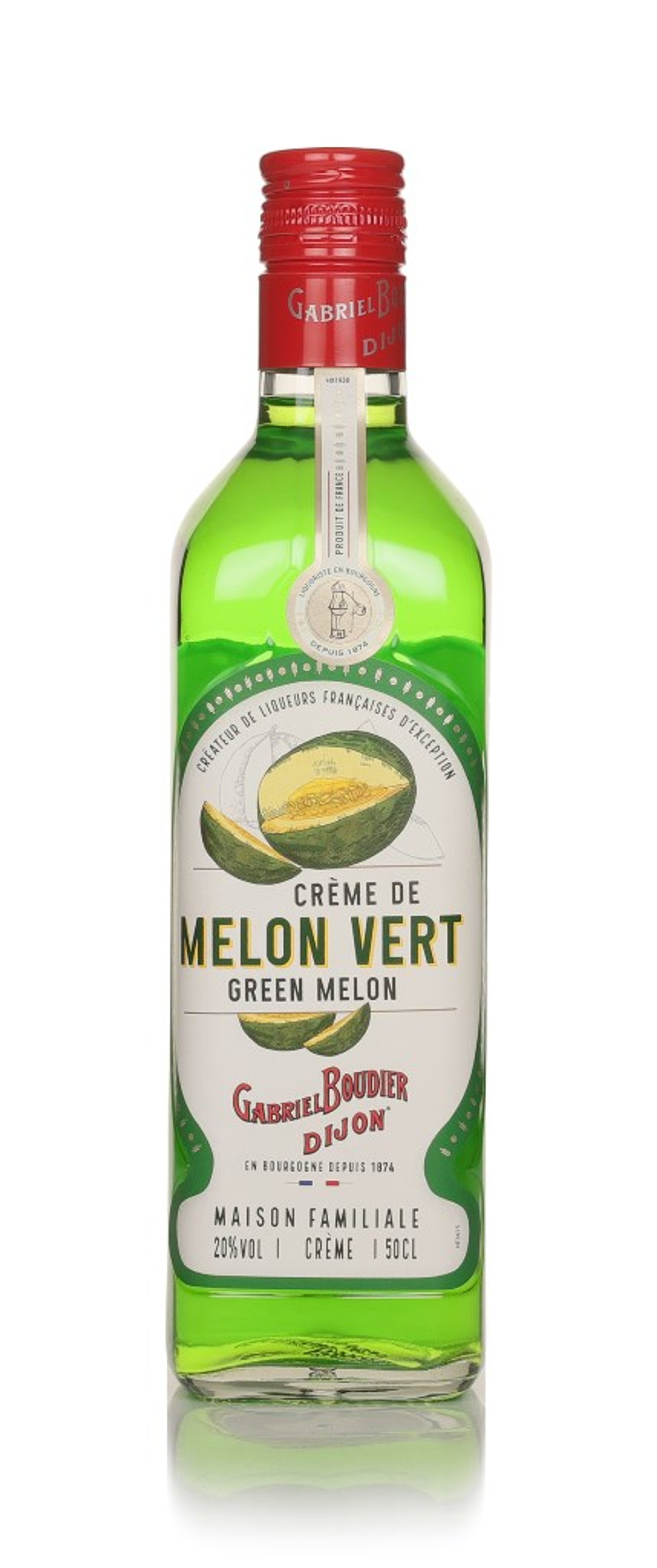 Gabriel Boudier Crème De Melon Vert (Melon) Liqueur (Bartender Range) 50cl