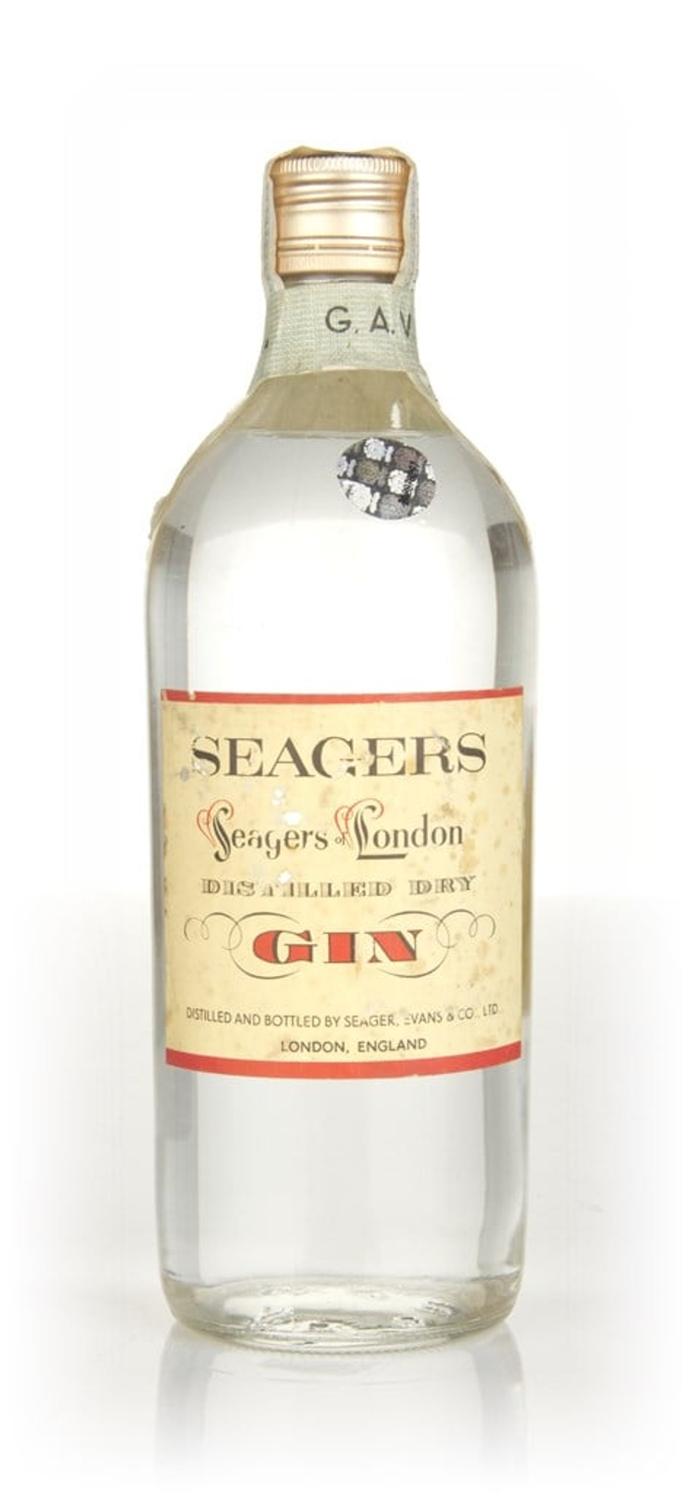Seager’s London Dry Gin - 1960s