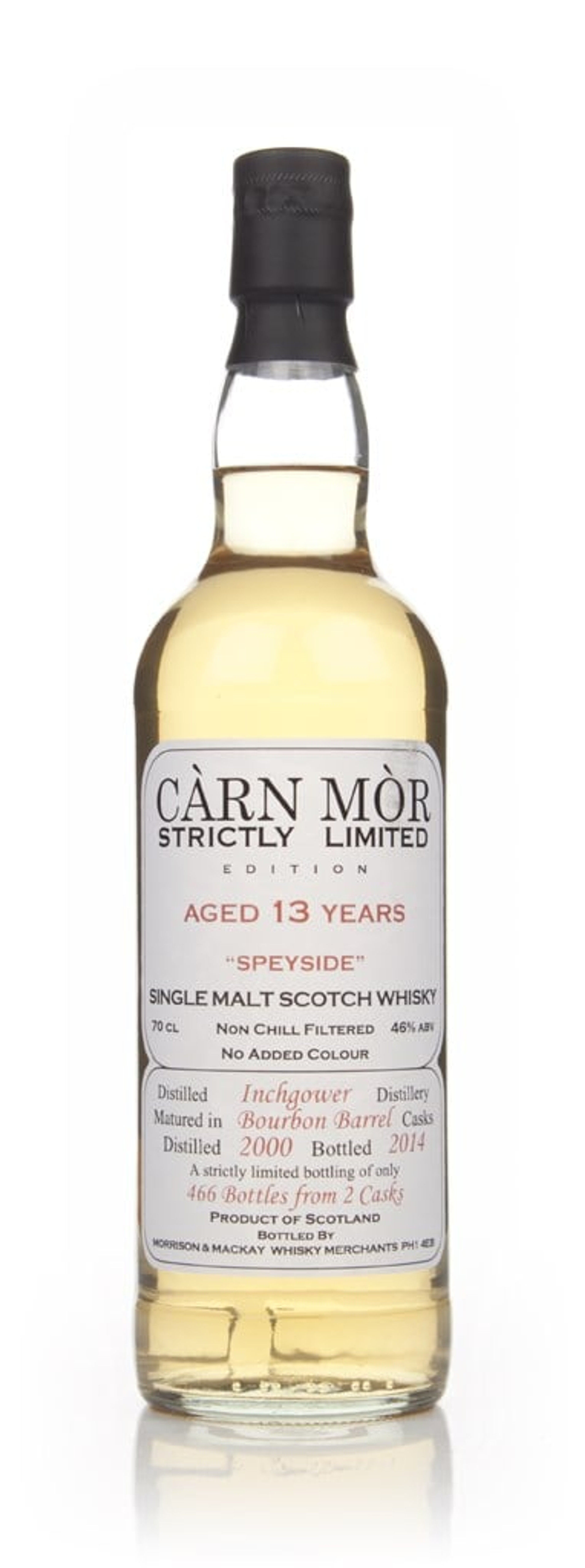 Inchgower 13 Year Old 2000 - Strictly Limited (Càrn Mòr) 70cl