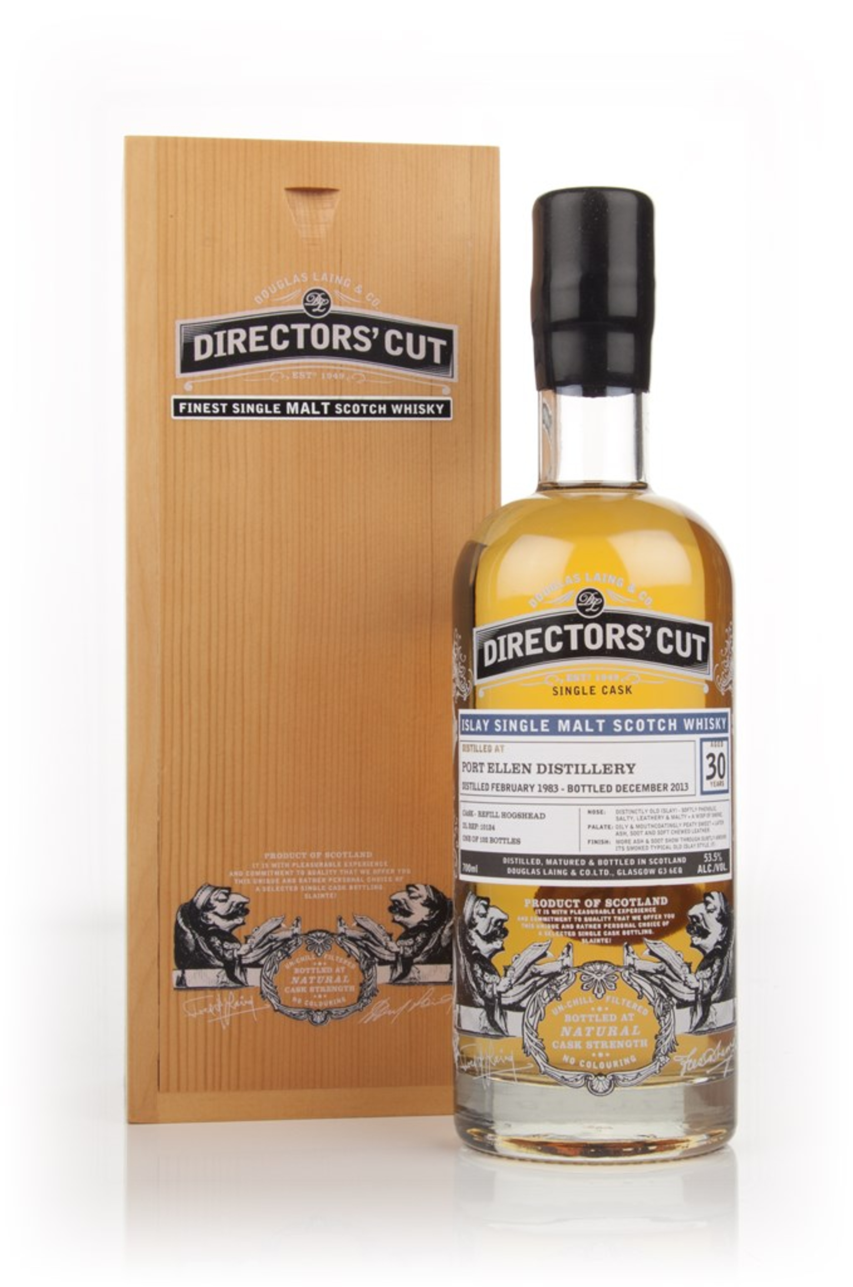 Port Ellen 30 Year Old 1983 (cask 10124) - Directors' Cut (Douglas Laing) 70cl