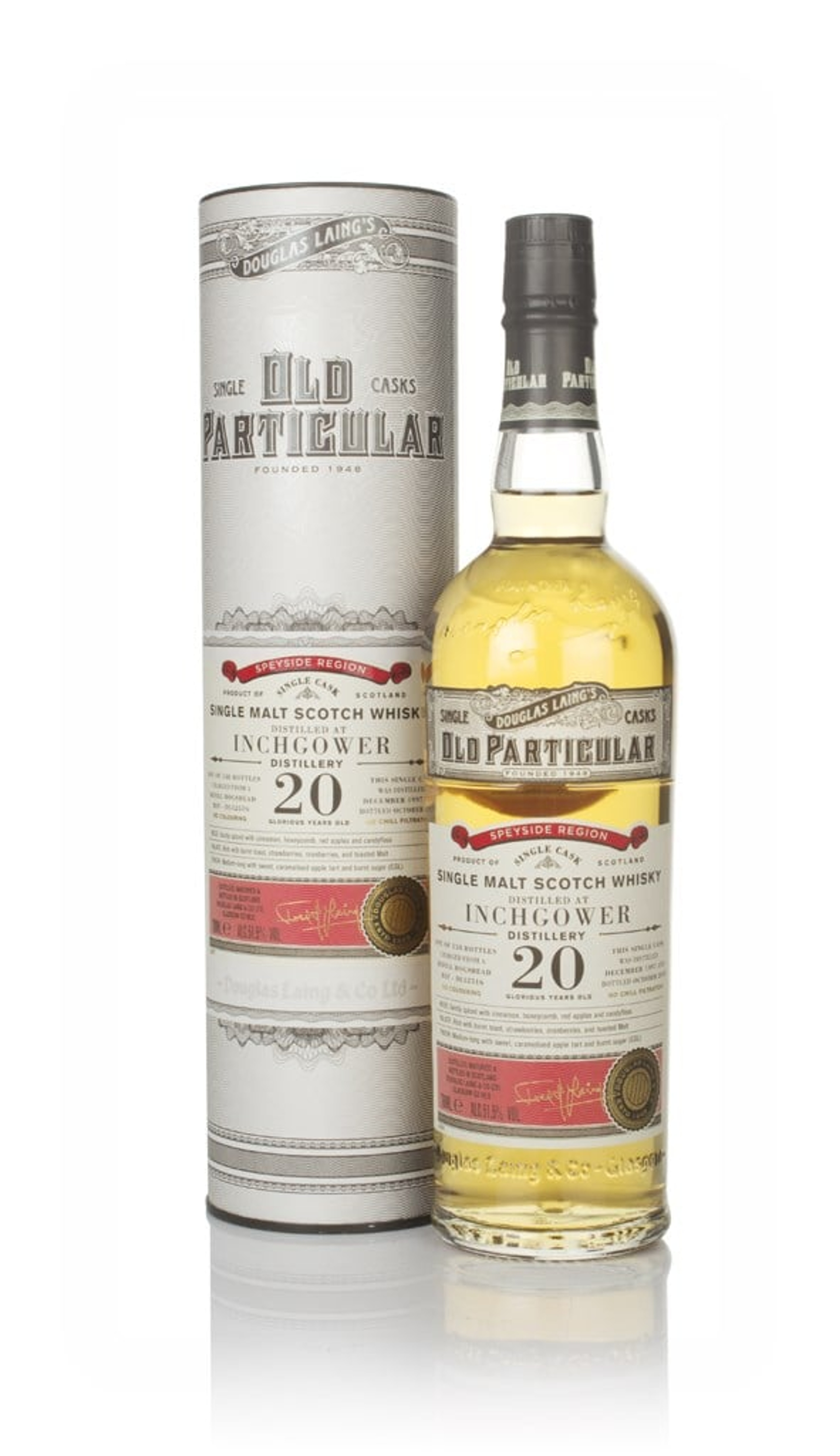 Inchgower 20 Year Old 1997 (cask 12516) - Old Particular (Douglas Laing) 70cl
