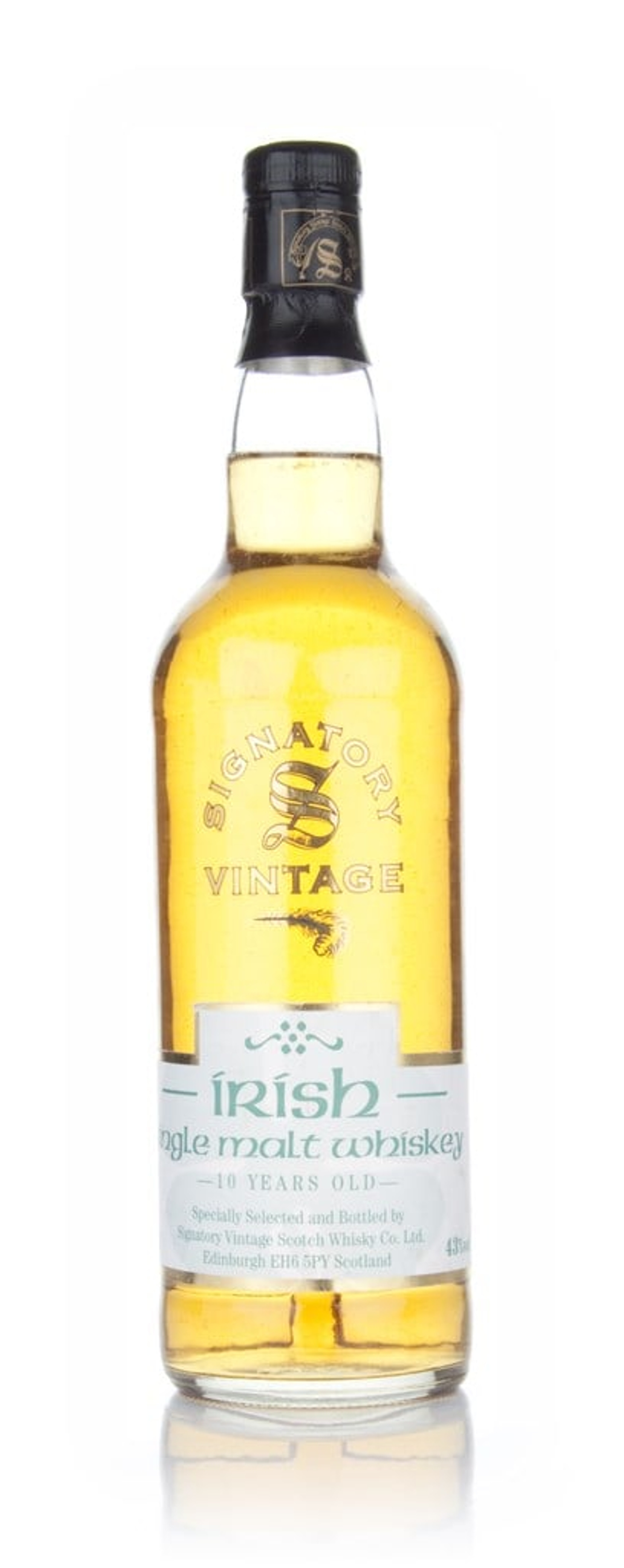 Irish Single Malt 10 Year Old (Signatory) 70cl